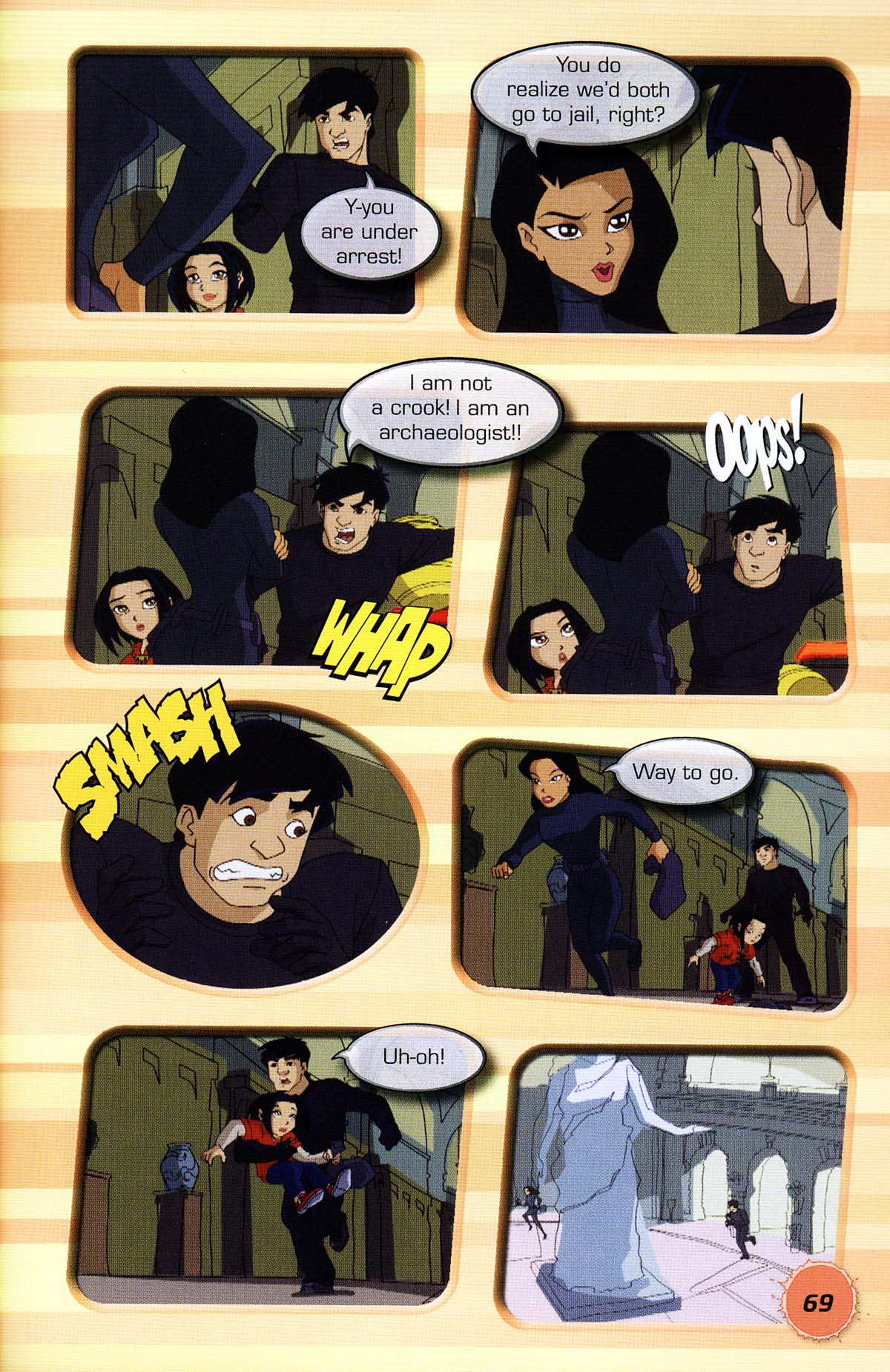 Read online Jackie Chan Adventures comic -  Issue # TPB 2 - 70