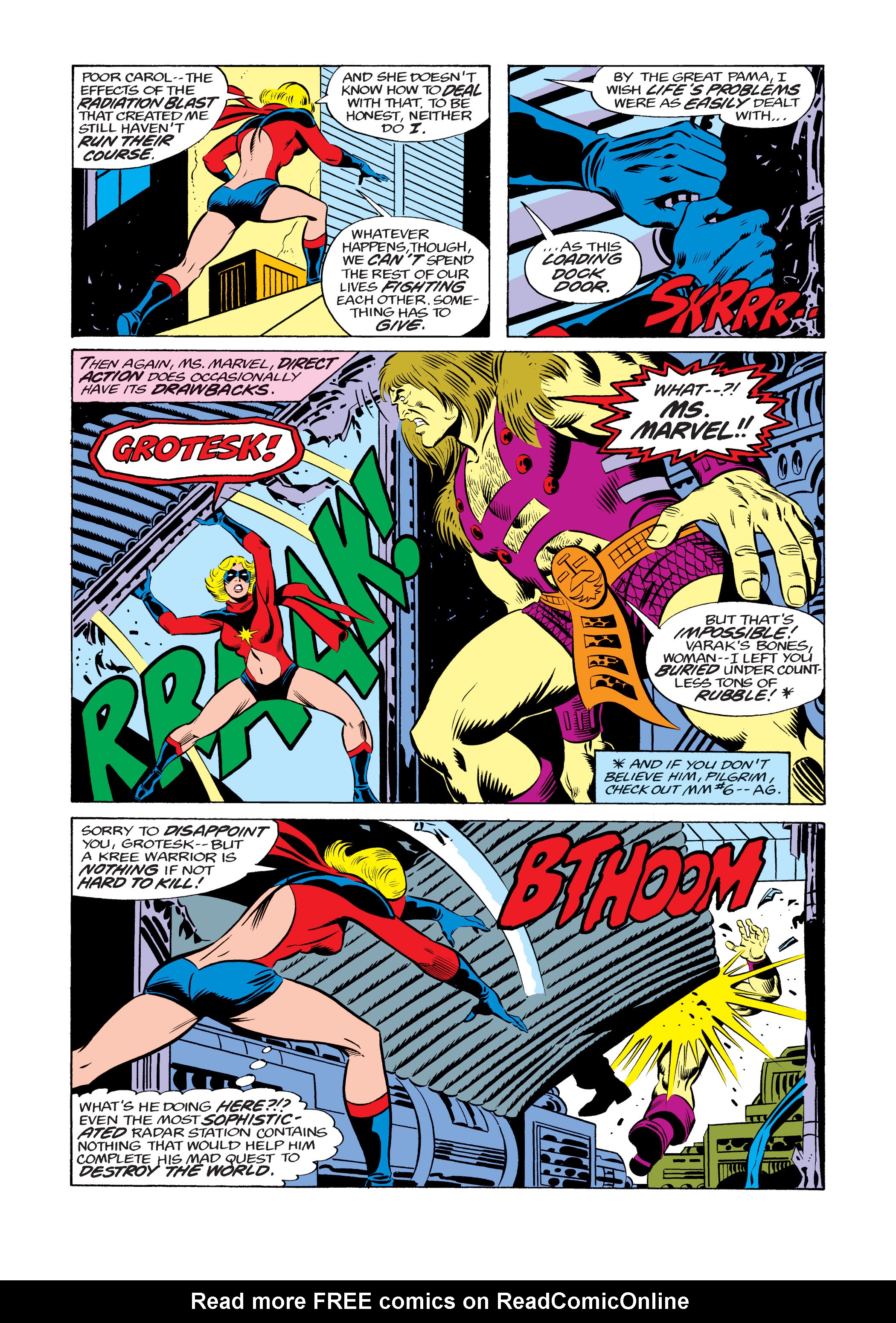 Read online Ms. Marvel (1977) comic -  Issue #8 - 11