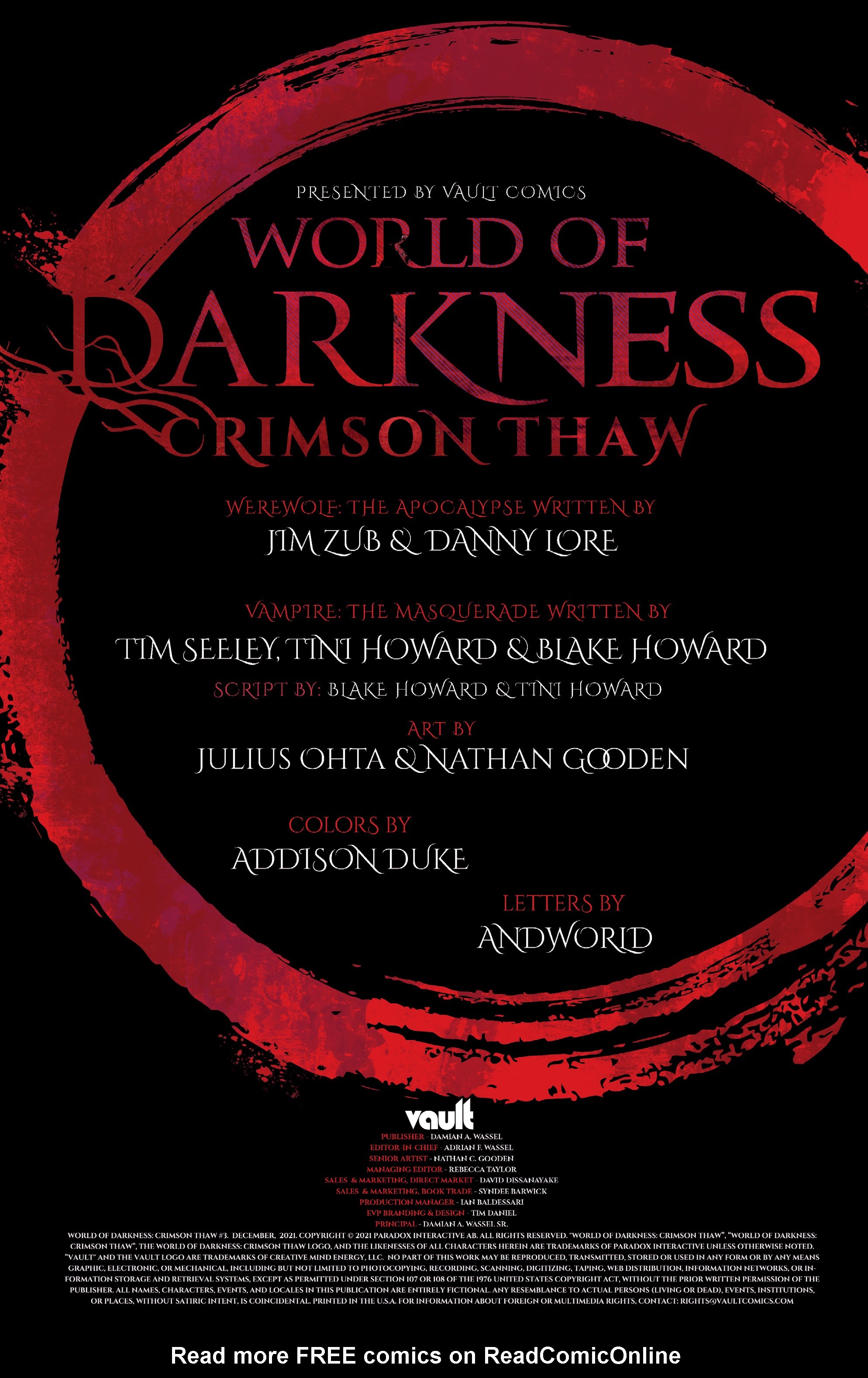 Read online World of Darkness: Crimson Thaw comic -  Issue #3 - 2