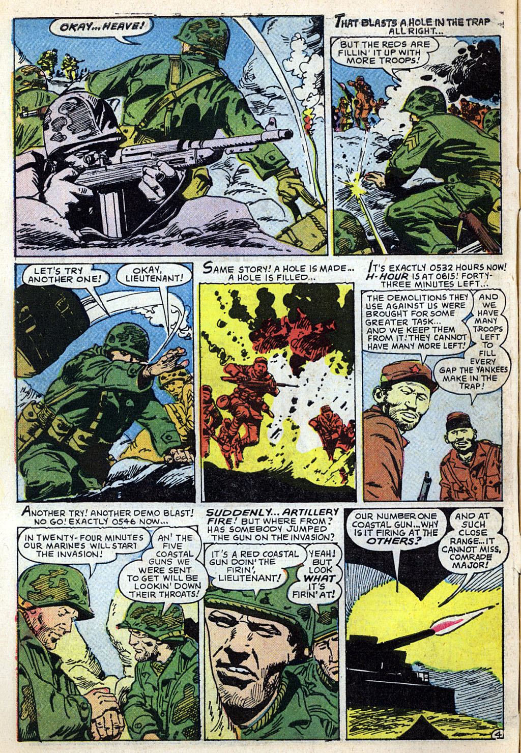 Read online Marines in Battle comic -  Issue #24 - 6