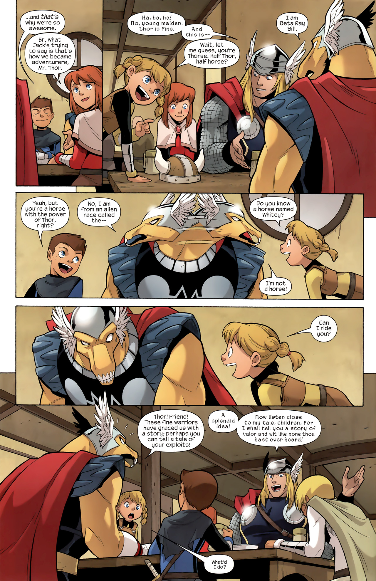 Read online Thor and the Warriors Four comic -  Issue #2 - 12