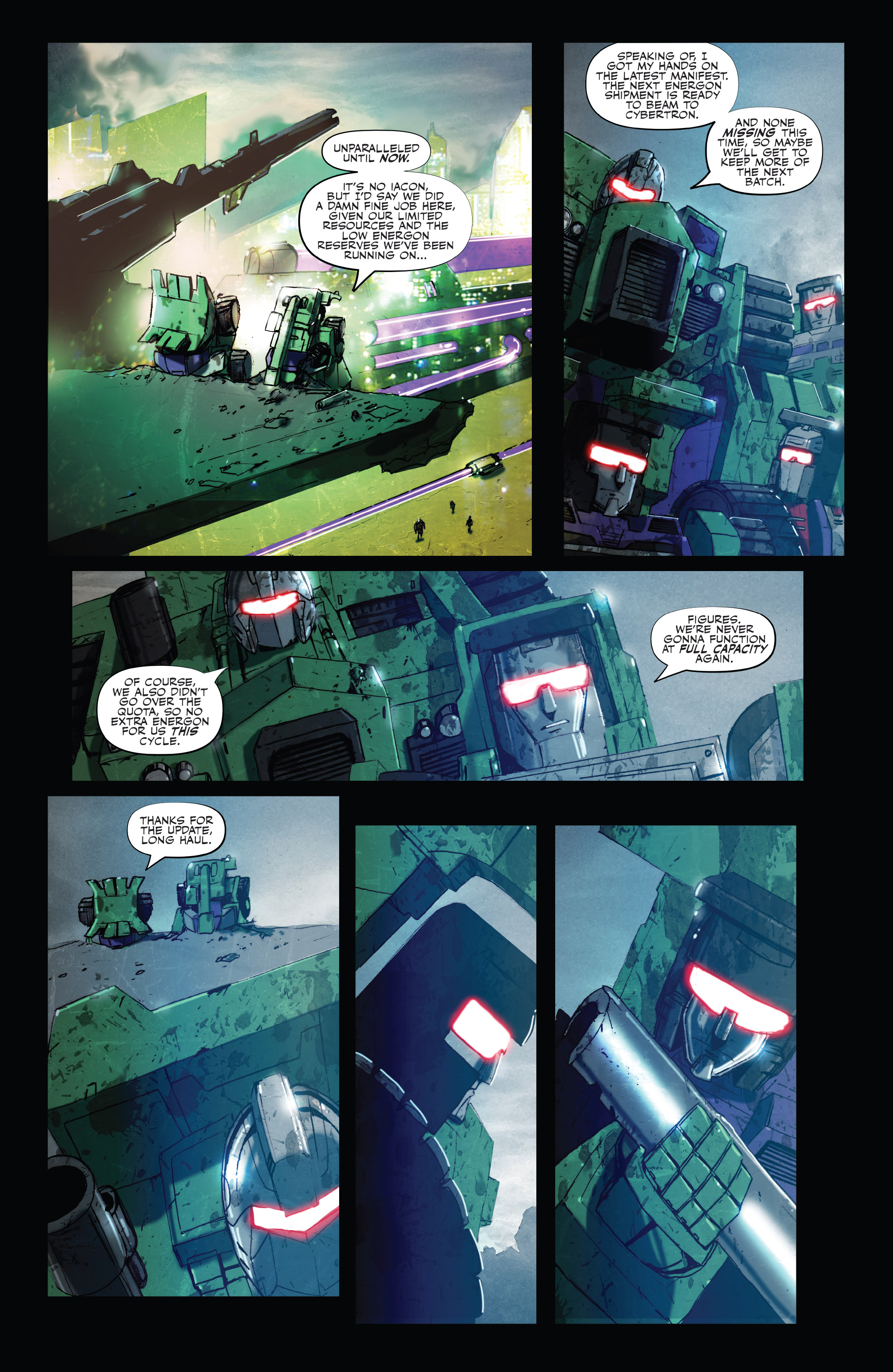 Read online Transformers: Galaxies comic -  Issue #1 - 21