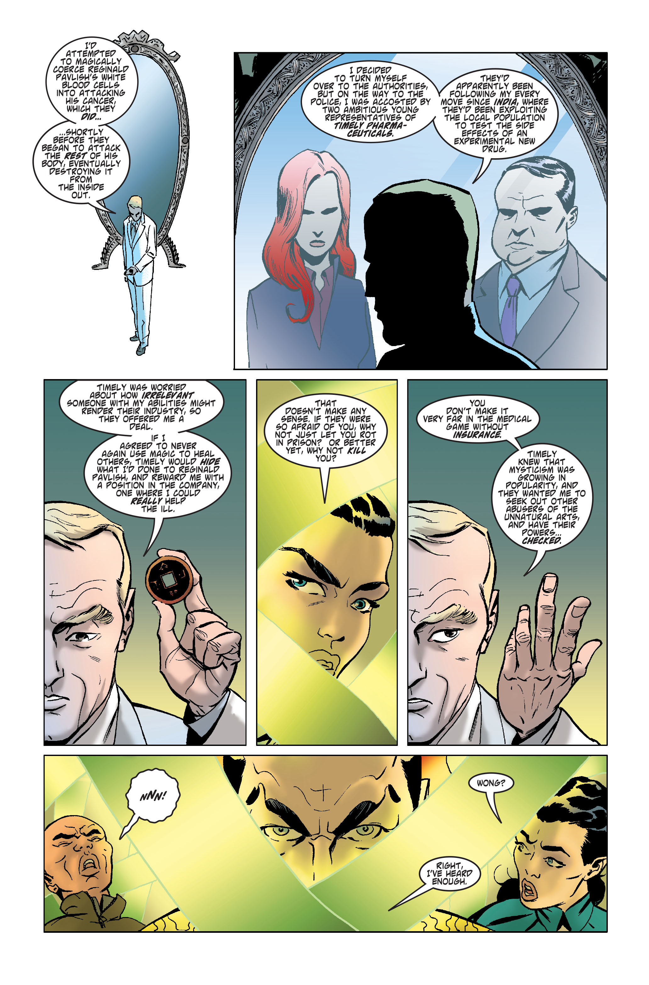 Read online Doctor Strange: The Oath comic -  Issue #4 - 21