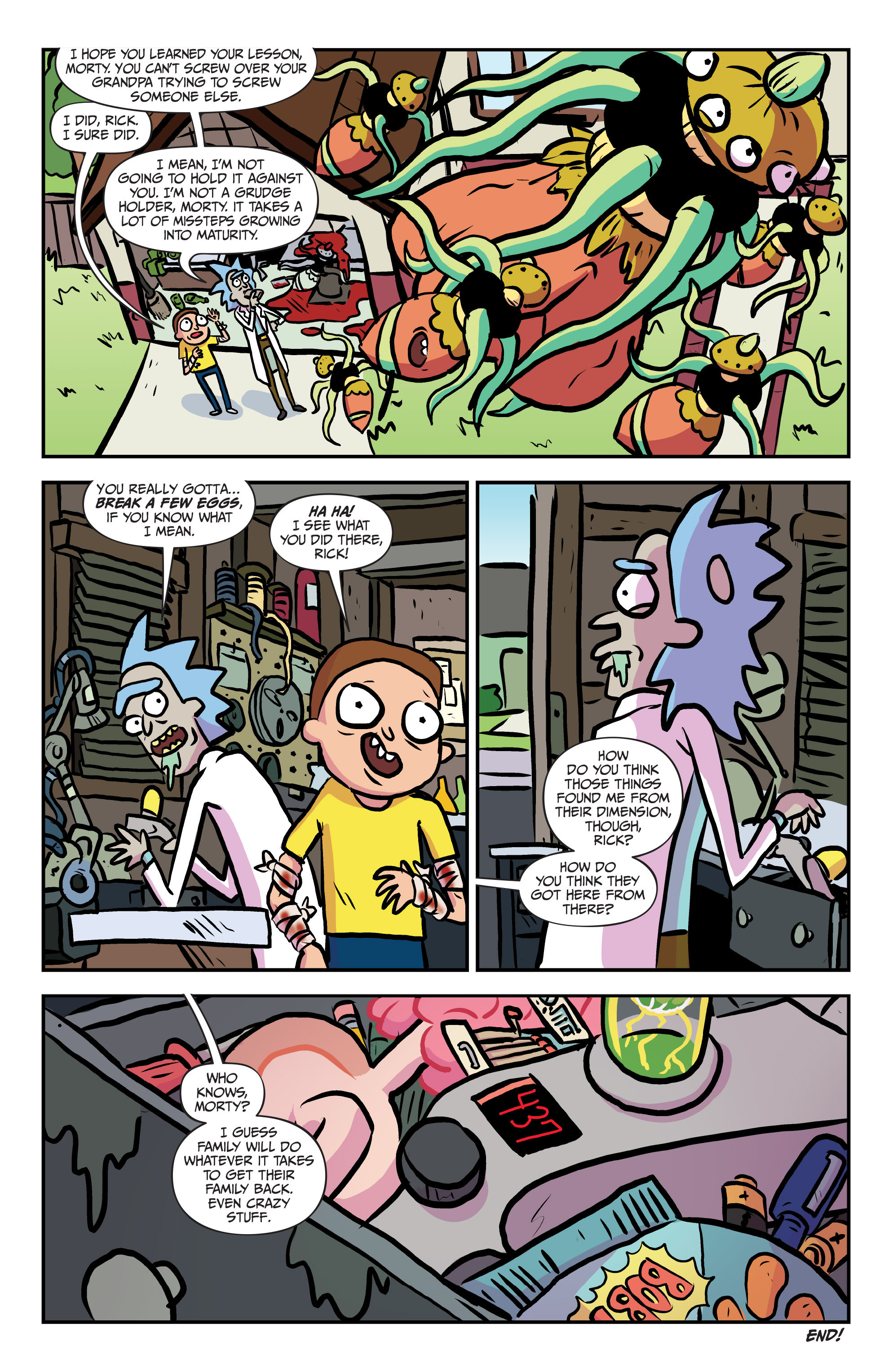 Read online Rick and Morty comic -  Issue #20 - 20