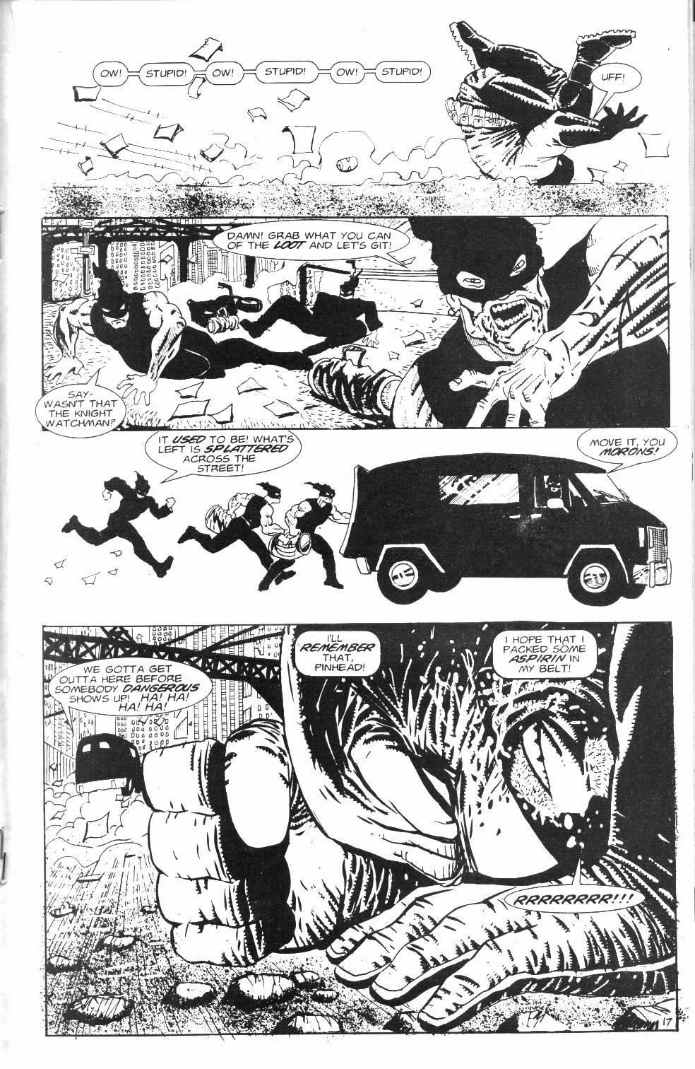 Read online Knight Watchman: Graveyard Shift comic -  Issue #1 - 19