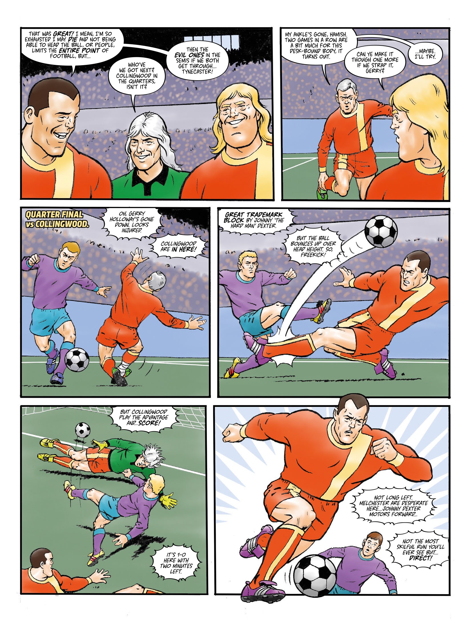 Read online Roy of the Rovers Summer Special 2020 comic -  Issue # Full - 45