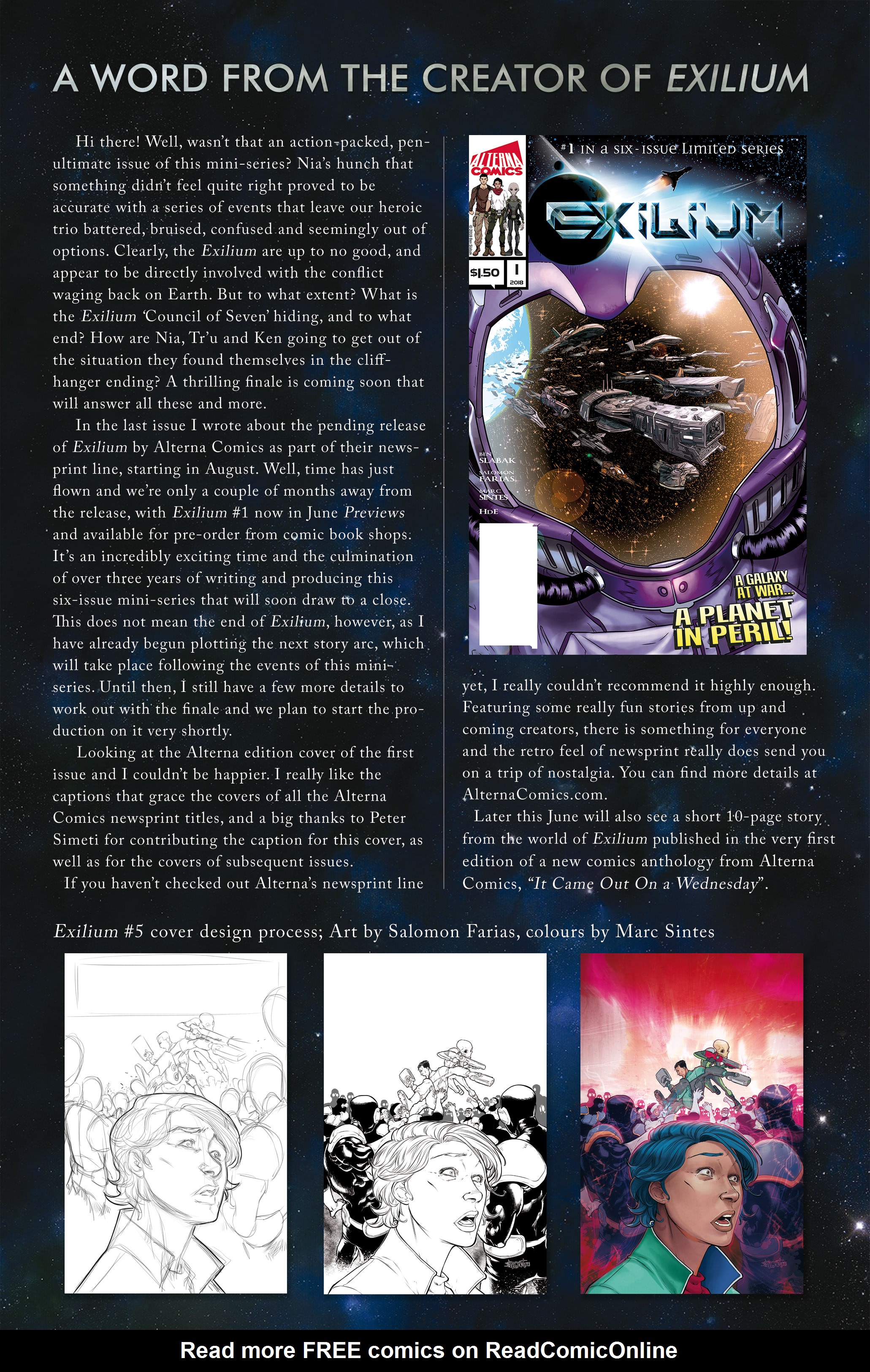 Read online Exilium comic -  Issue #5 - 33