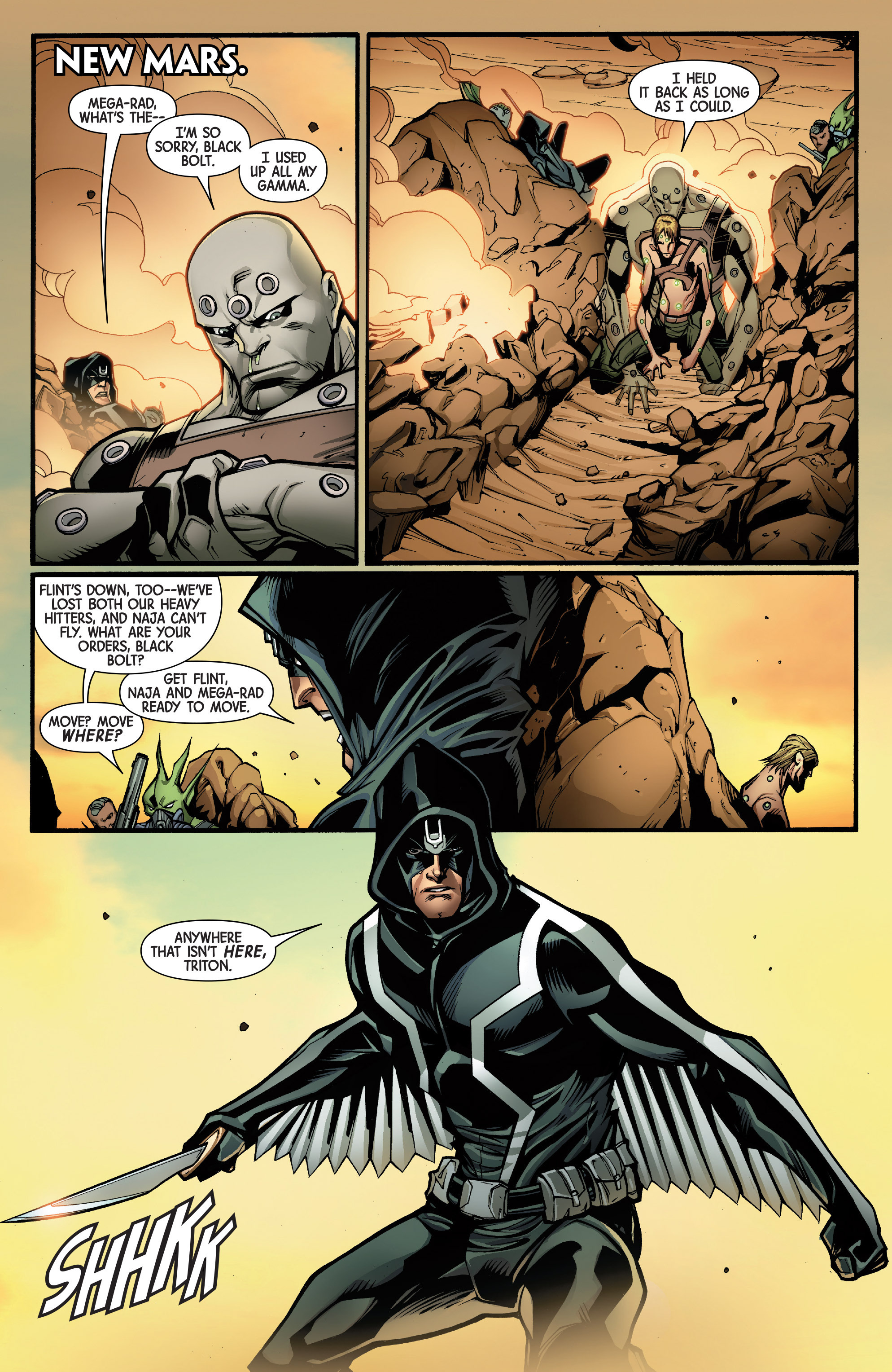 Read online Inhumans: Attilan Rising comic -  Issue #3 - 13