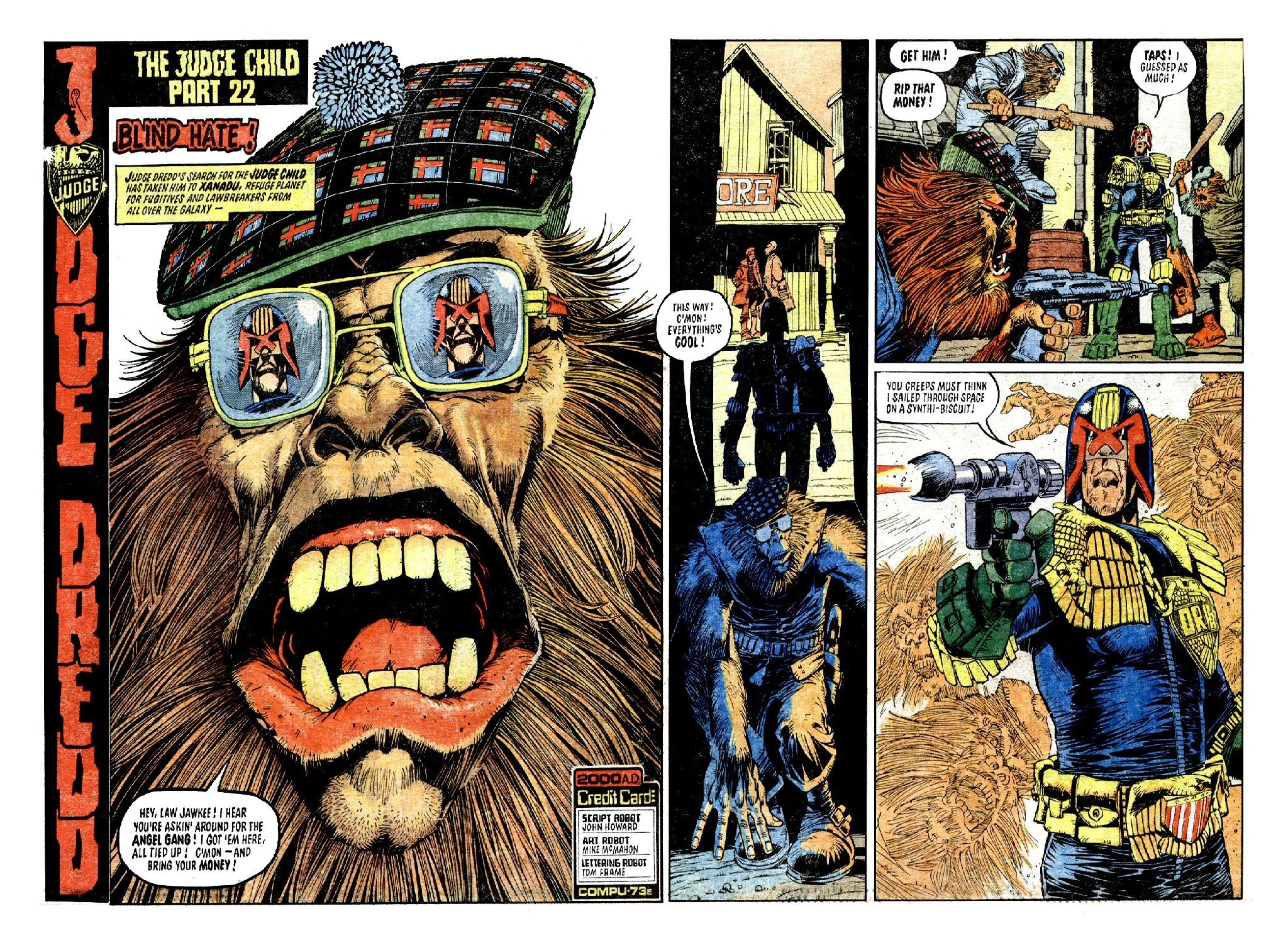 Read online Judge Dredd Epics comic -  Issue # TPB The Judge Child Quest - 111
