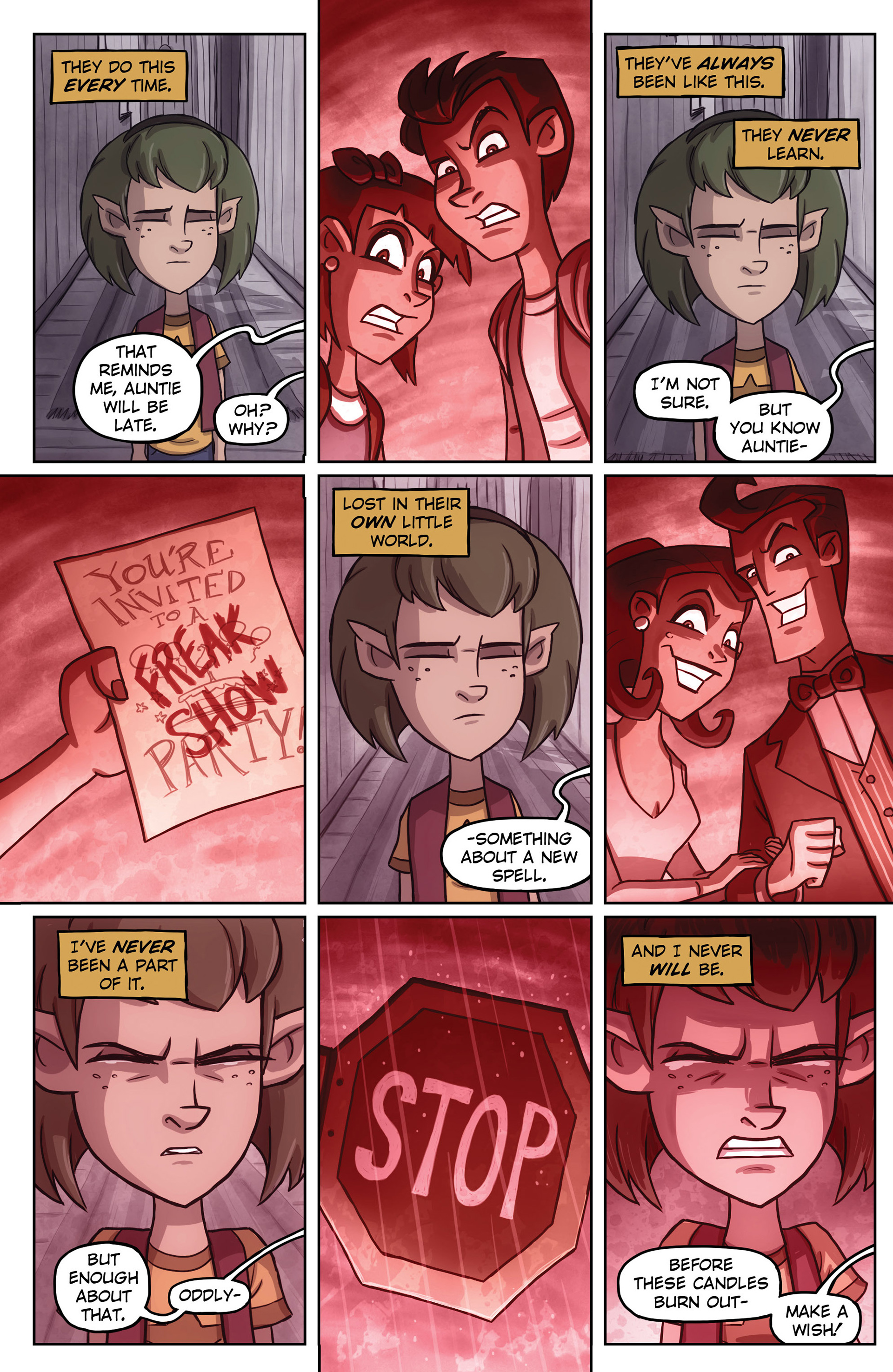 Read online Oddly Normal (2014) comic -  Issue #1 - 18