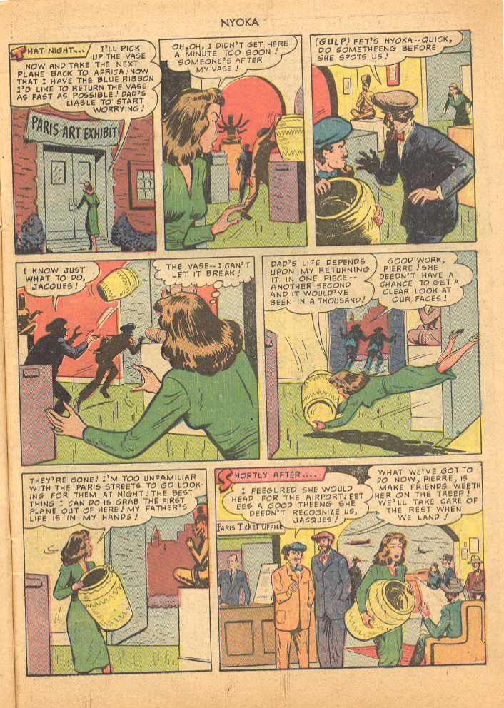 Read online Nyoka the Jungle Girl (1945) comic -  Issue #41 - 7