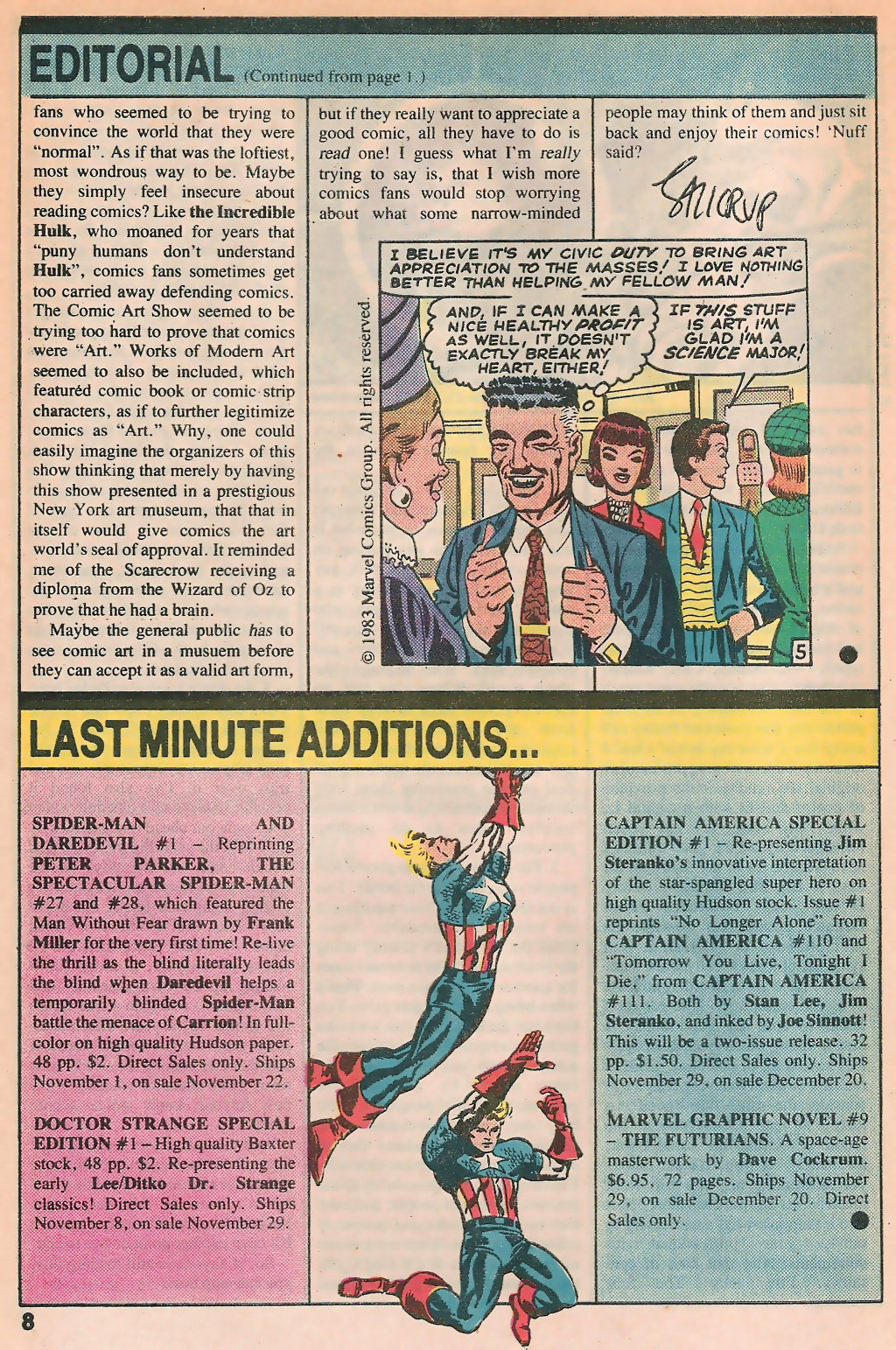 Read online Marvel Age comic -  Issue #9 - 10