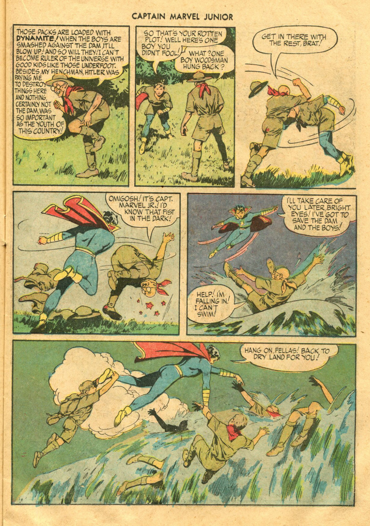 Read online Captain Marvel, Jr. comic -  Issue #21 - 19