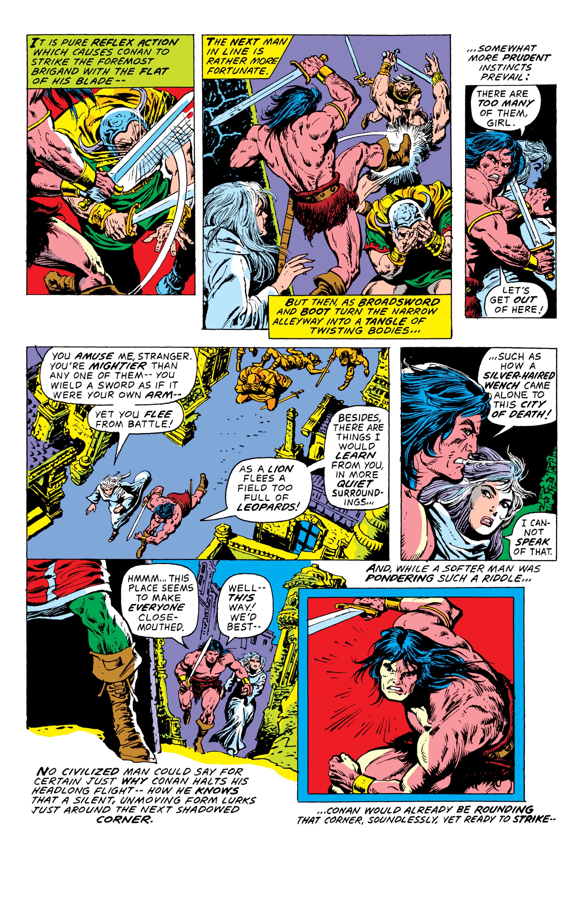 Read online Conan The Barbarian Epic Collection: The Original Marvel Years - The Curse Of The Golden Skull comic -  Issue # TPB (Part 3) - 74