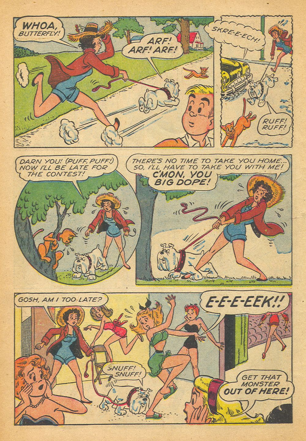 Read online Four Color Comics comic -  Issue #553 - 10