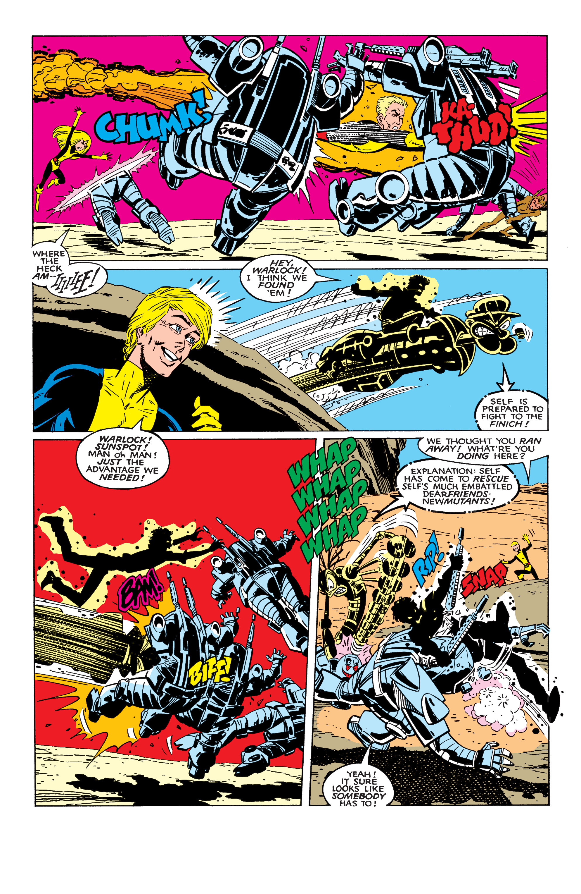 Read online X-Men Milestones: Fall of the Mutants comic -  Issue # TPB (Part 2) - 46