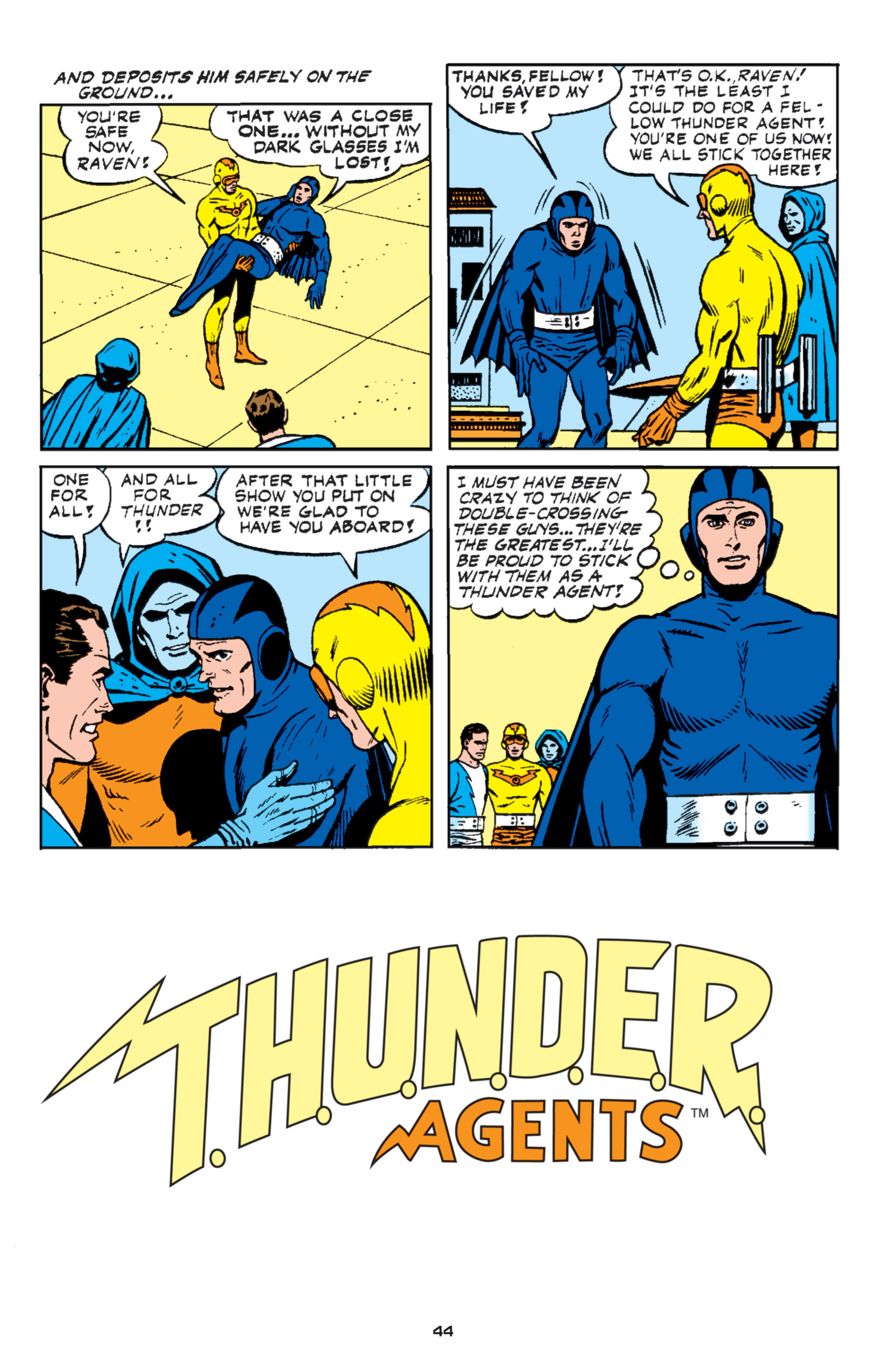 Read online T.H.U.N.D.E.R. Agents Classics comic -  Issue # TPB 3 (Part 1) - 45