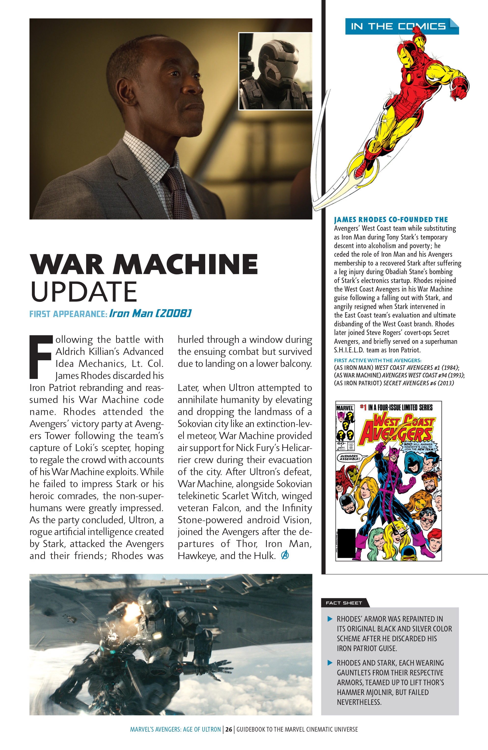Read online Guidebook To the Marvel Cinematic Universe – Marvel's Avengers: Age of Ultron comic -  Issue # Full - 23