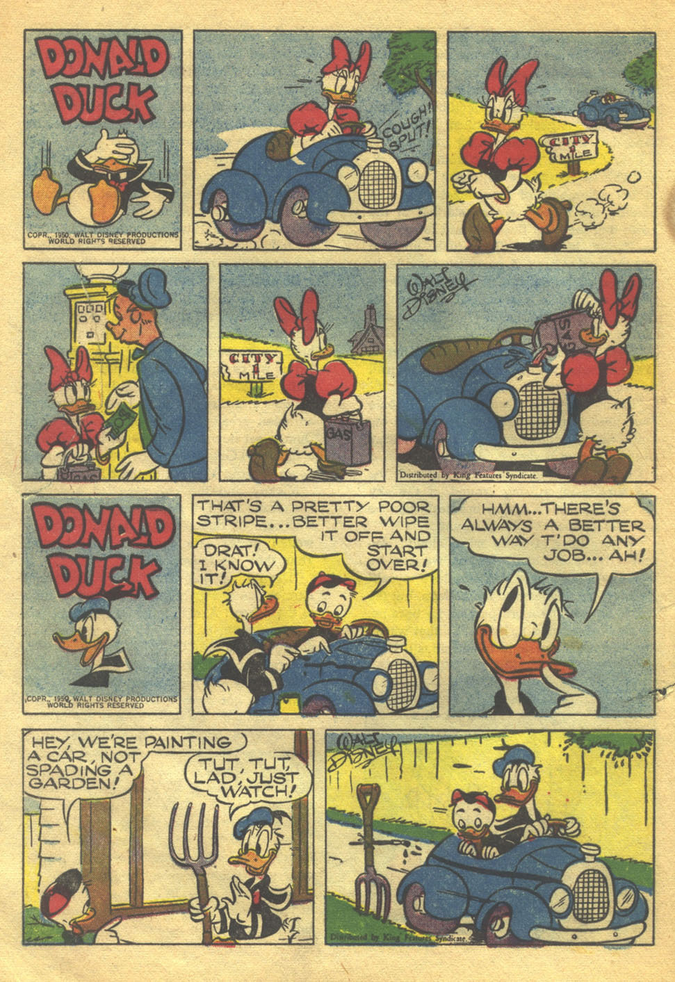 Read online Walt Disney's Comics and Stories comic -  Issue #163 - 36