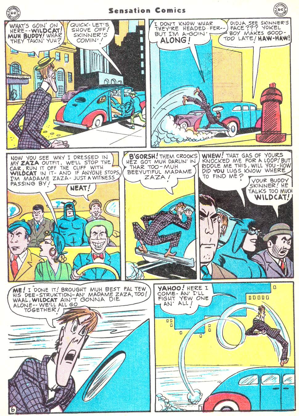 Read online Sensation (Mystery) Comics comic -  Issue #50 - 46