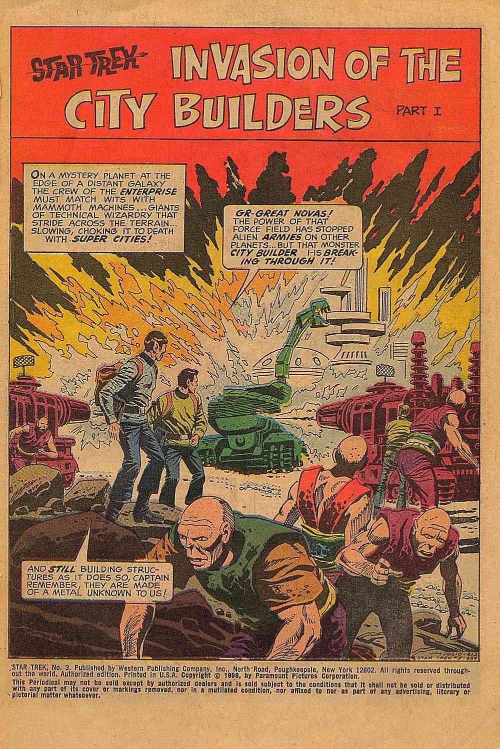 Read online Star Trek (1967) comic -  Issue #3 - 2