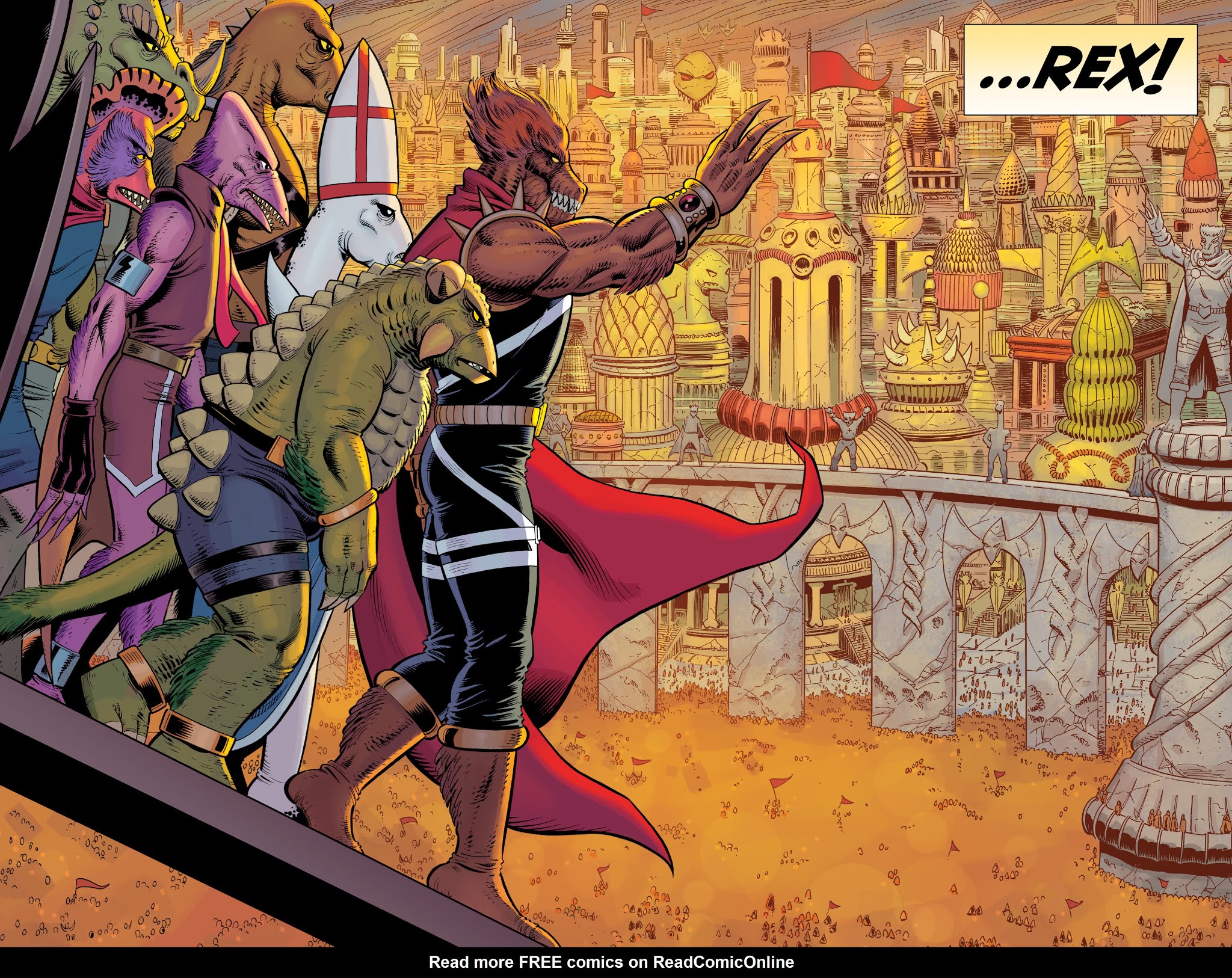 Read online Dinosaucers comic -  Issue #1 - 16