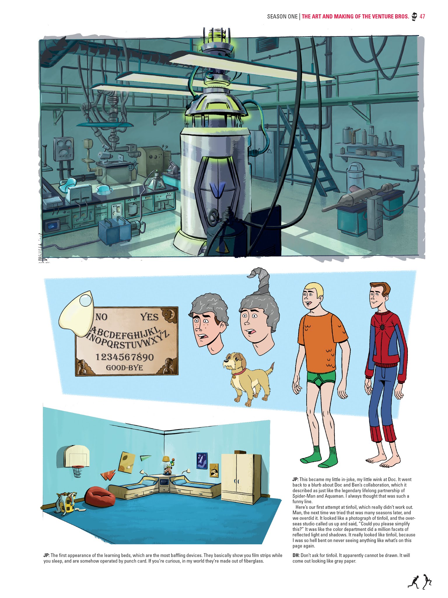Read online Go Team Venture!: The Art and Making of The Venture Bros. comic -  Issue # TPB (Part 1) - 47