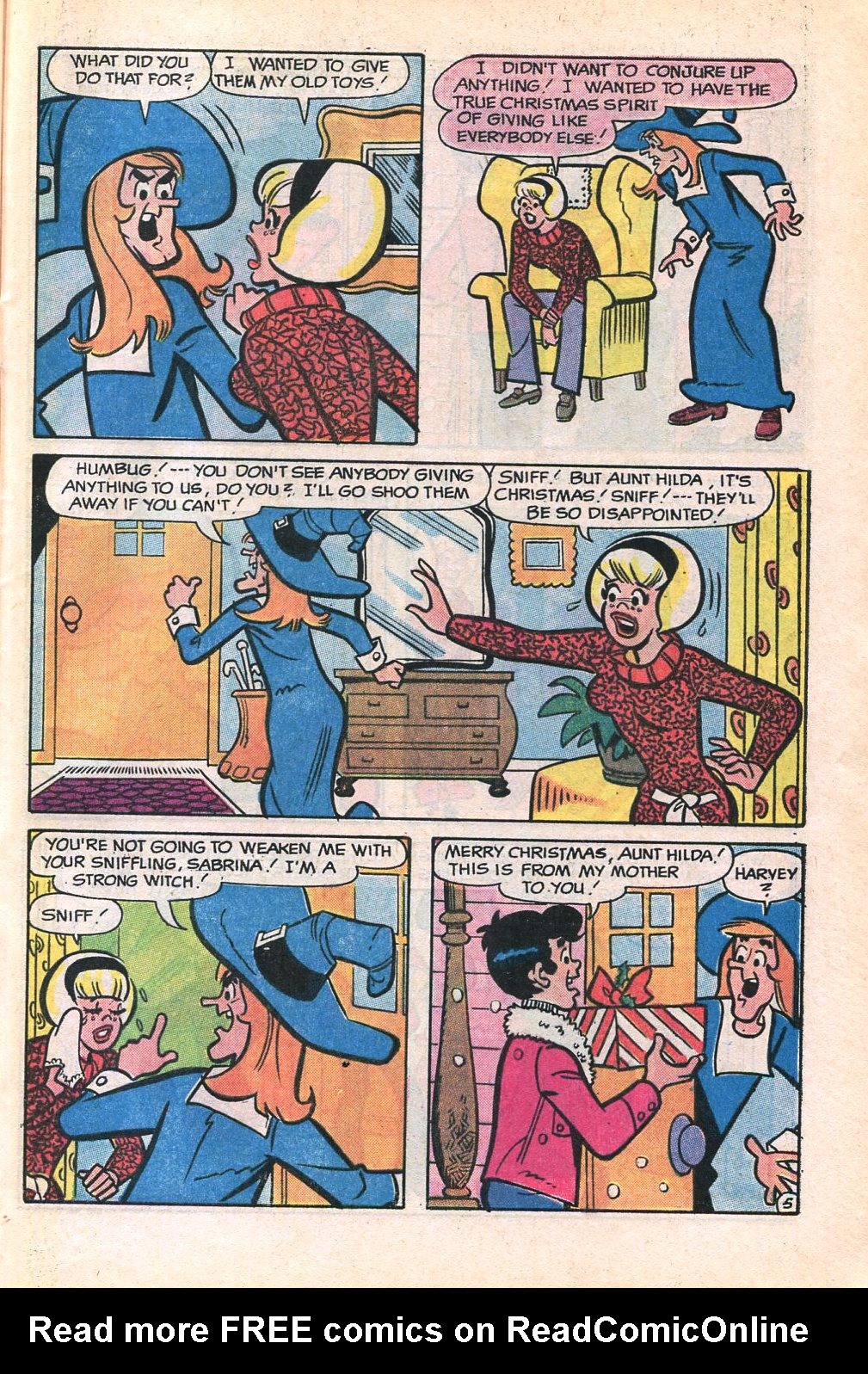 Read online Archie's TV Laugh-Out comic -  Issue #11 - 45