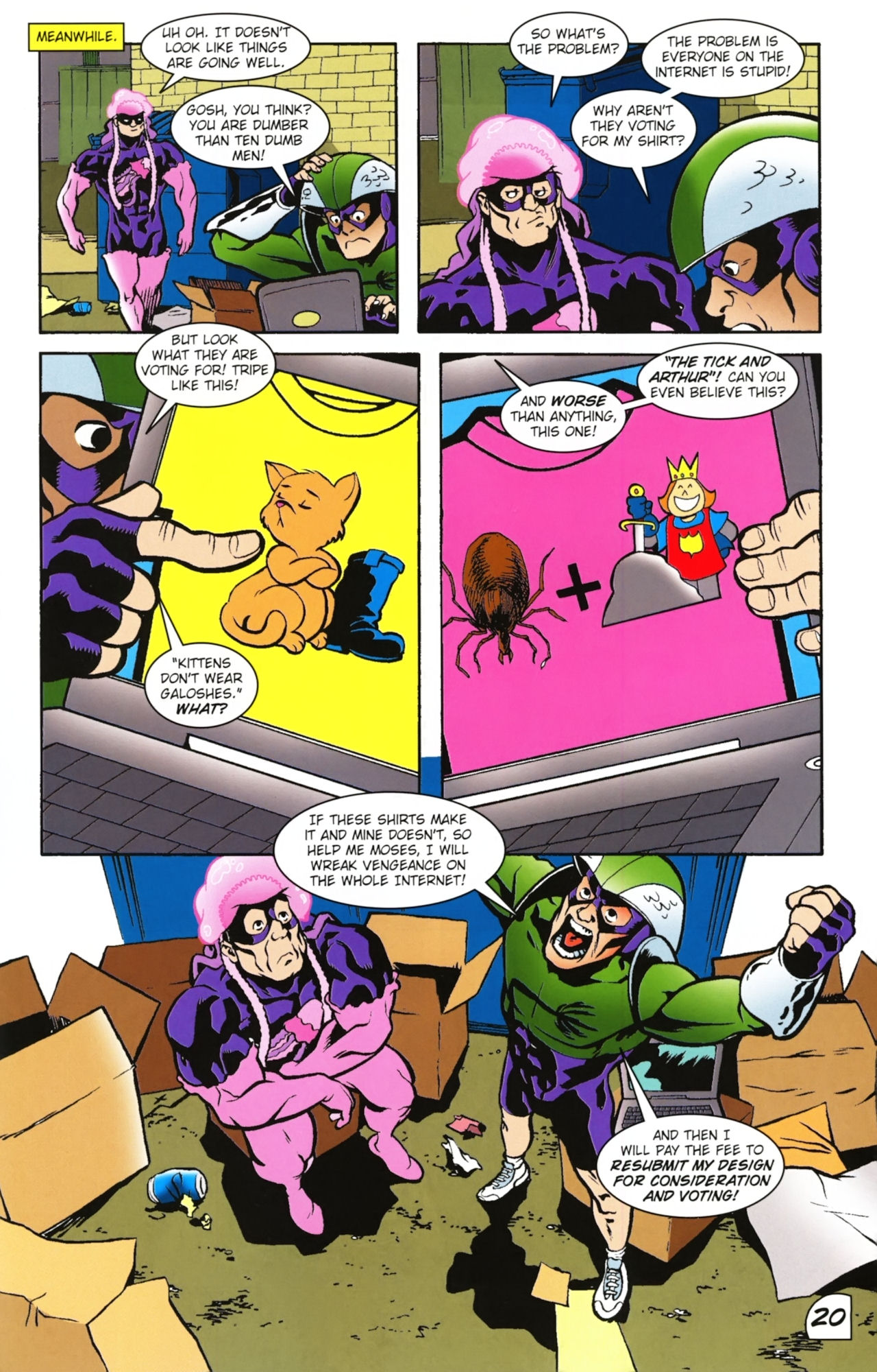 Read online The Tick New Series comic -  Issue #3 - 23