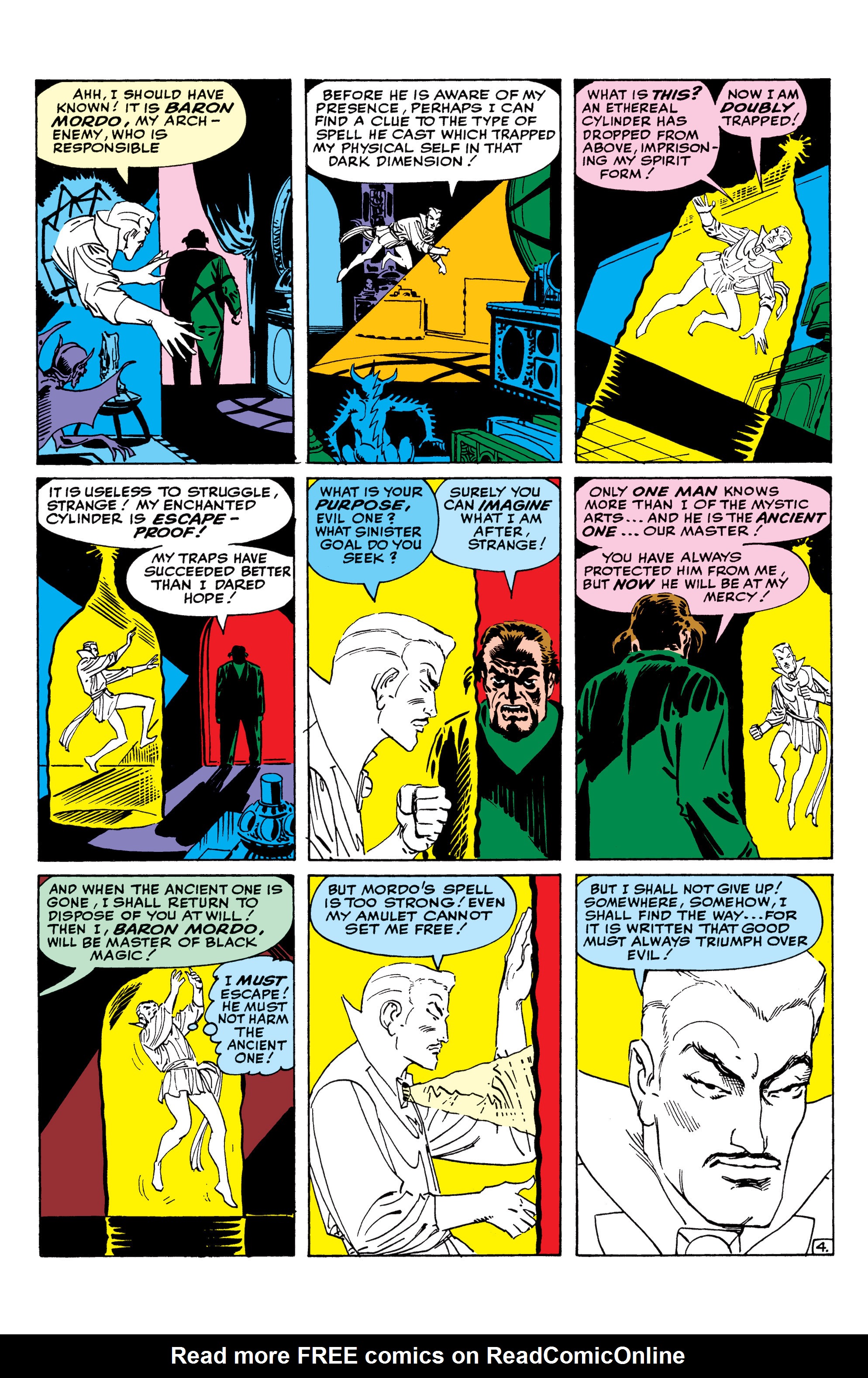 Read online Marvel Masterworks: Doctor Strange comic -  Issue # TPB 1 (Part 1) - 46