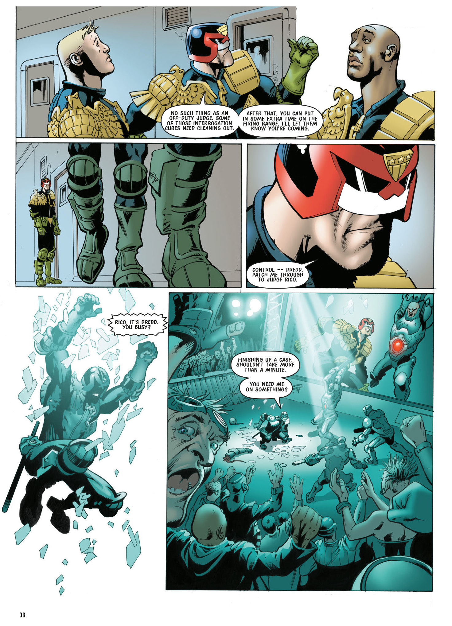 Read online Judge Dredd: The Complete Case Files comic -  Issue # TPB 41 (Part 1) - 38