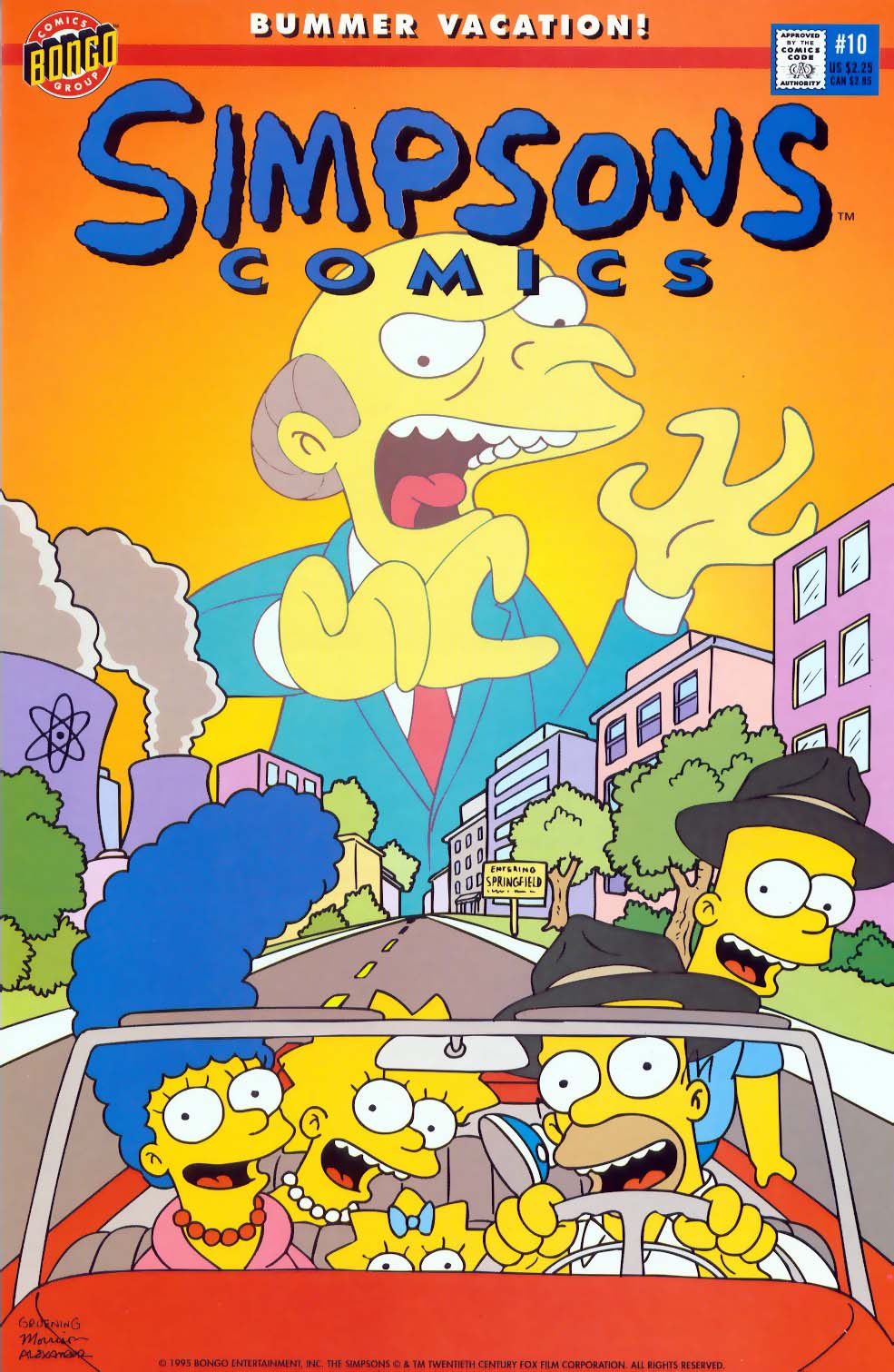 Read online Simpsons Comics comic -  Issue #10 - 1