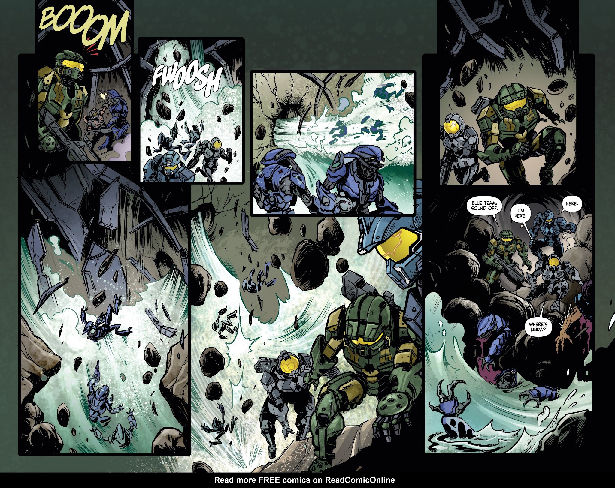 Read online Halo: Collateral Damage comic -  Issue #2 - 13