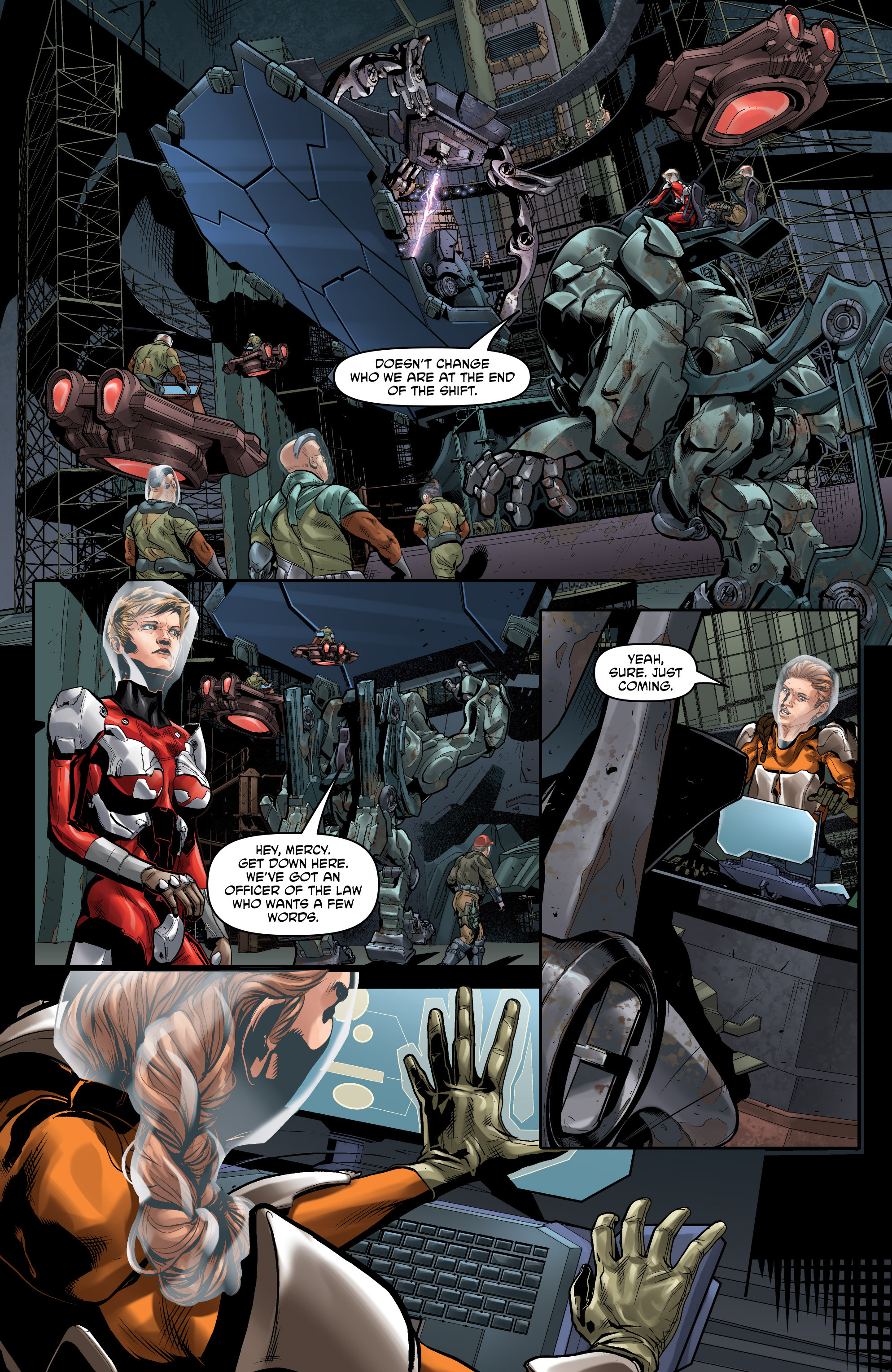 Read online Mercury Heat comic -  Issue #3 - 9