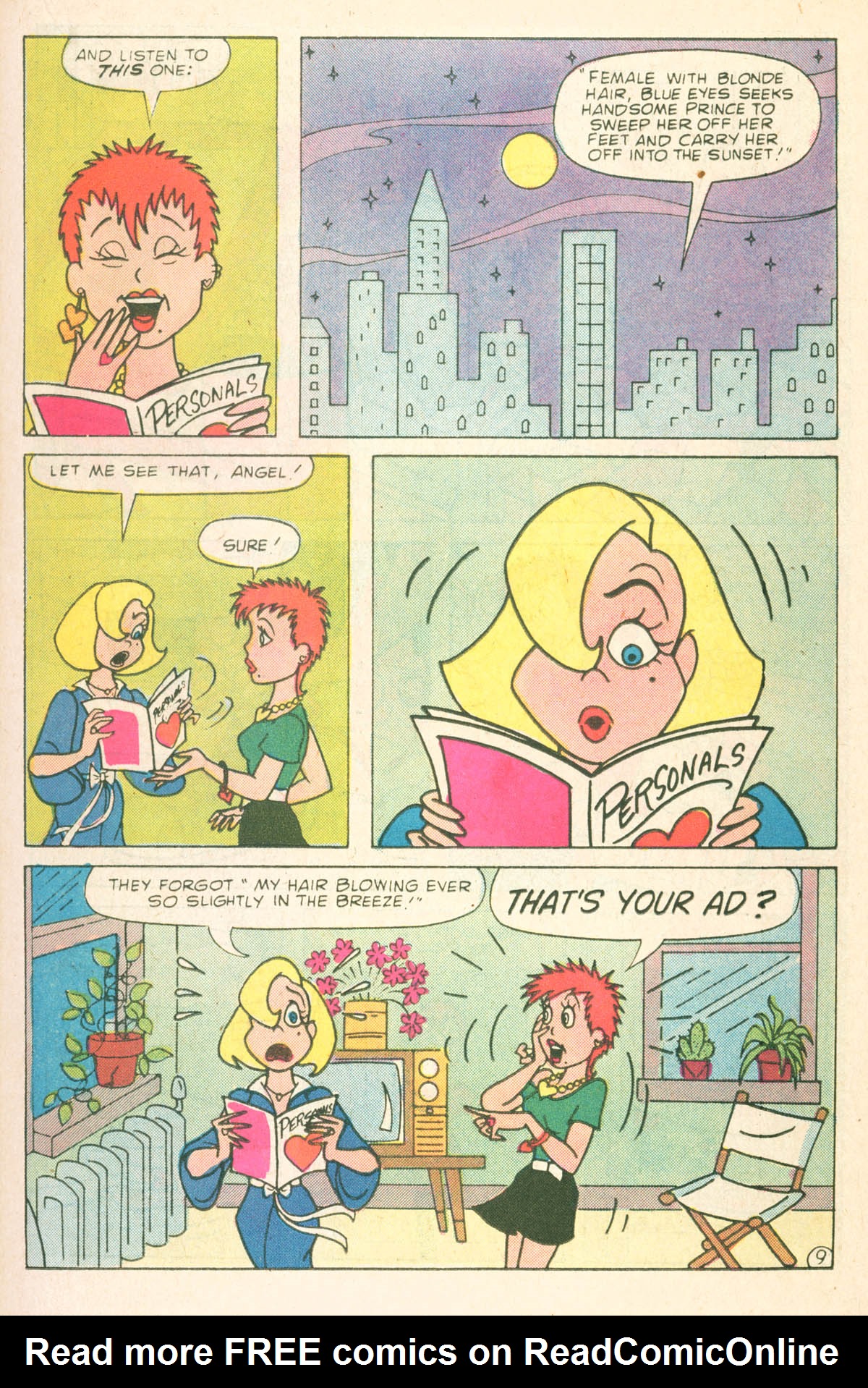 Read online Angel Love comic -  Issue #6 - 10