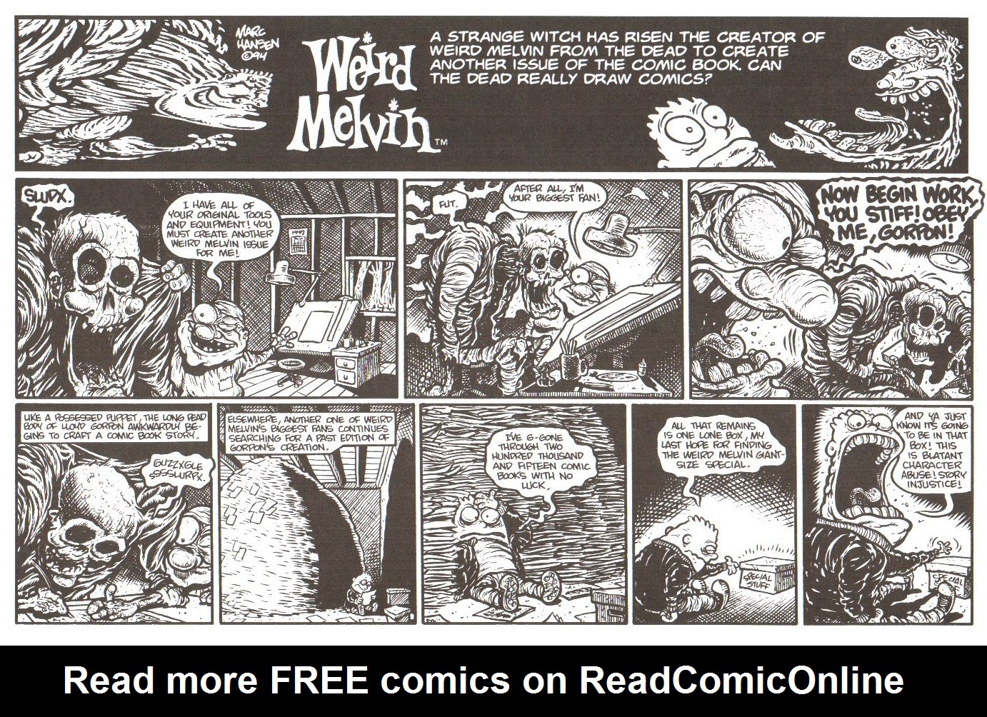 Read online Weird Melvin comic -  Issue #1 - 28