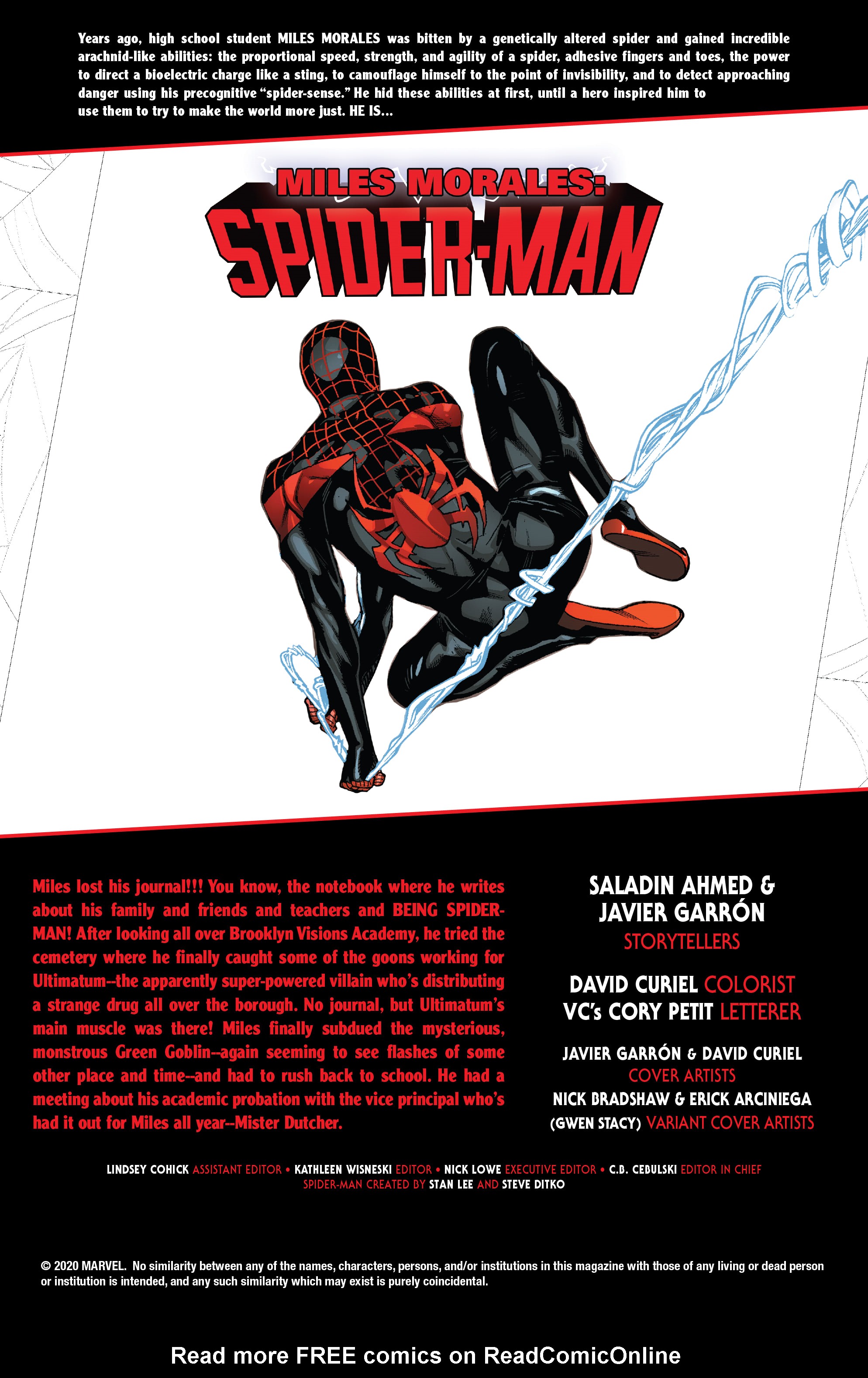 Read online Miles Morales: Spider-Man comic -  Issue #15 - 2