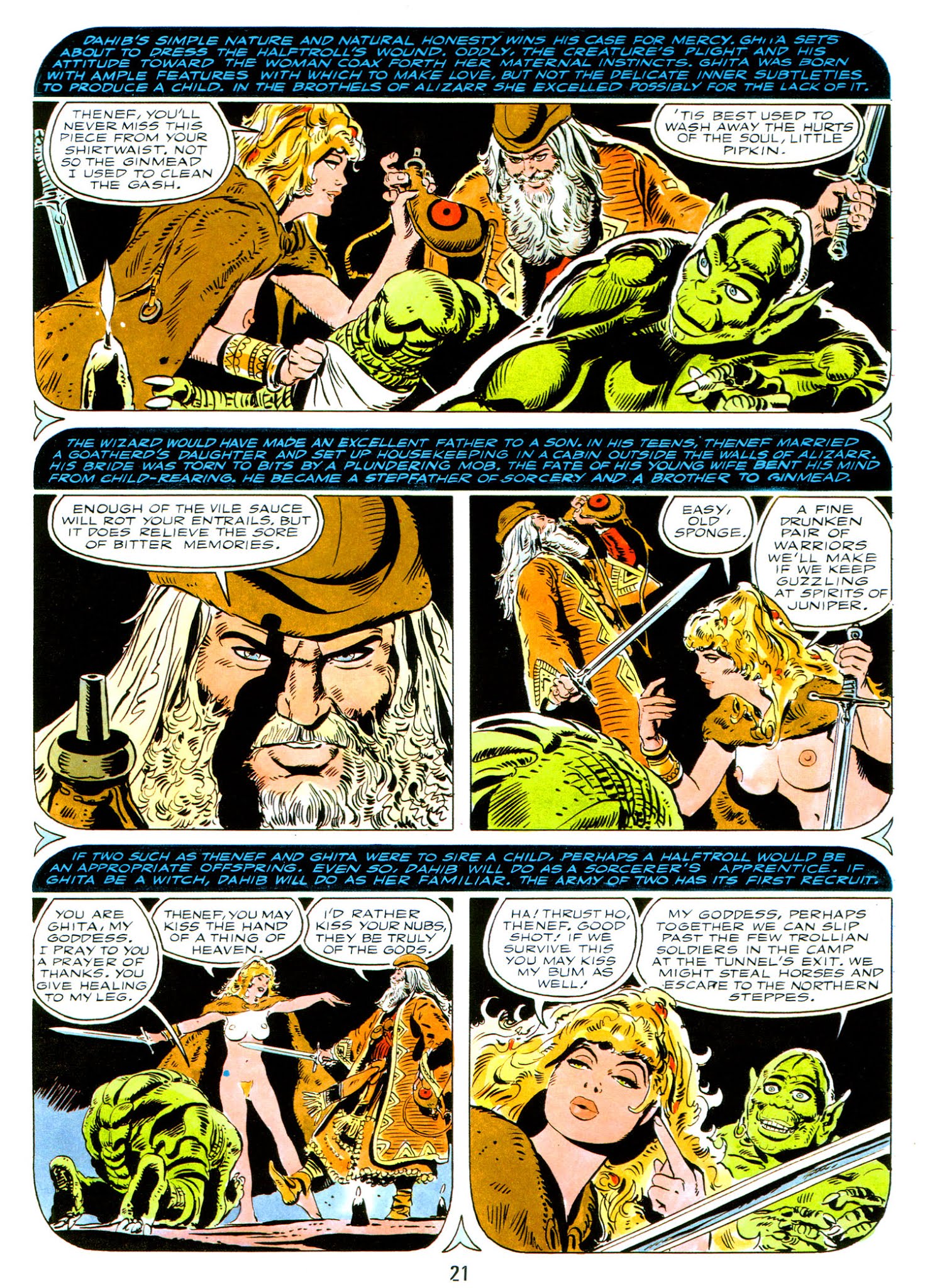 Read online Ghita of Alizarr comic -  Issue #1 - 22