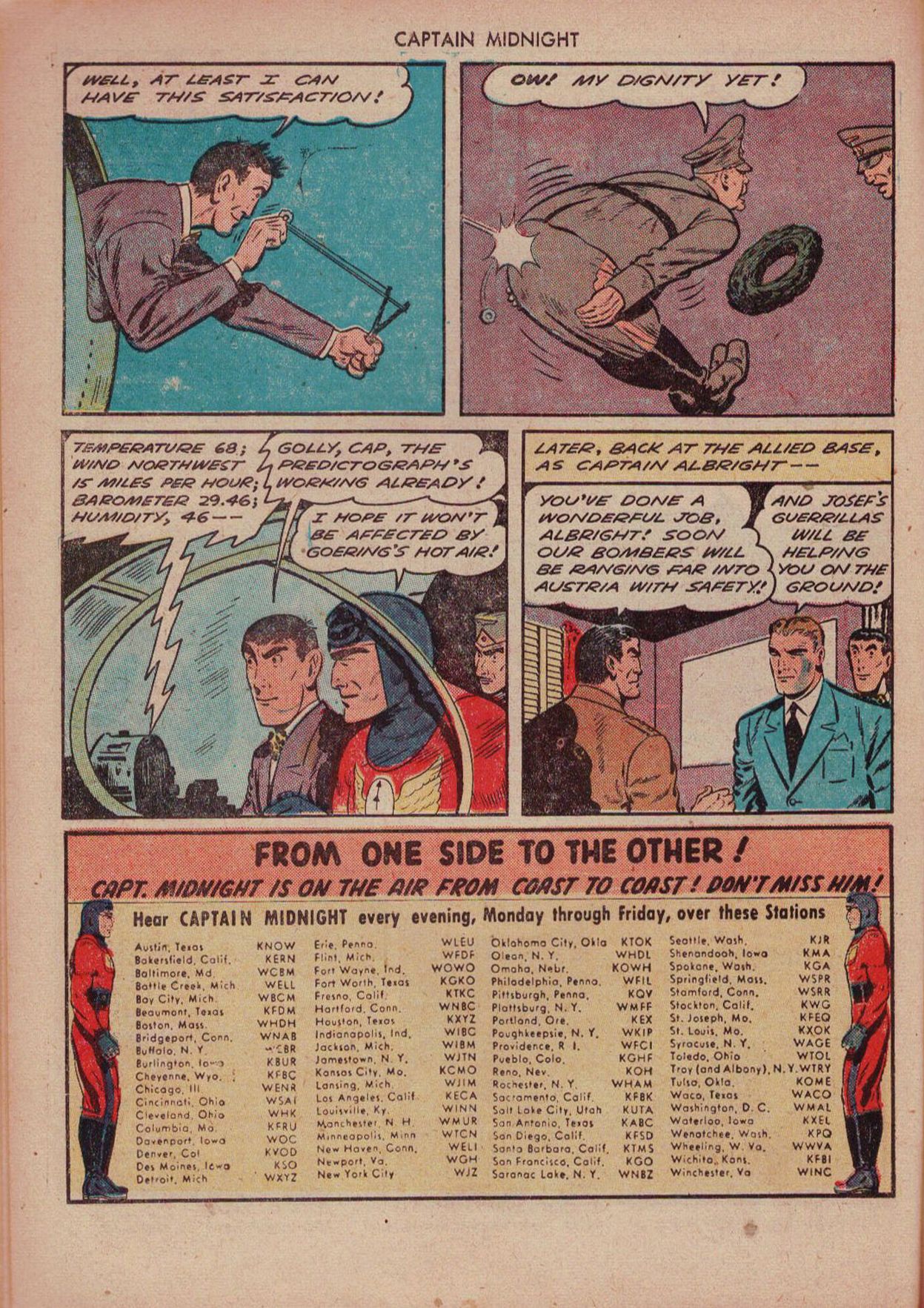 Read online Captain Midnight (1942) comic -  Issue #16 - 14