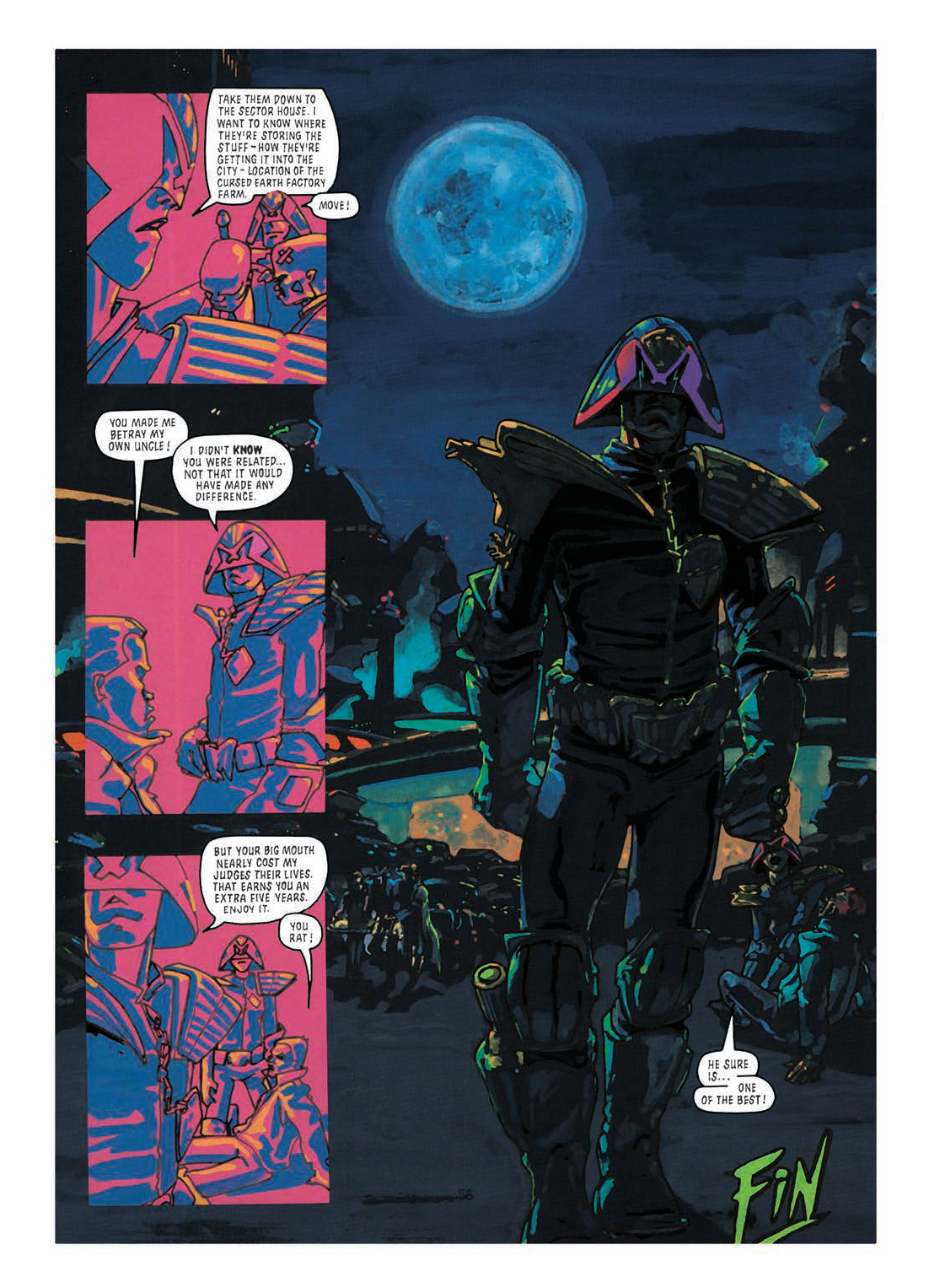 Read online Judge Dredd: The Restricted Files comic -  Issue # TPB 2 - 126