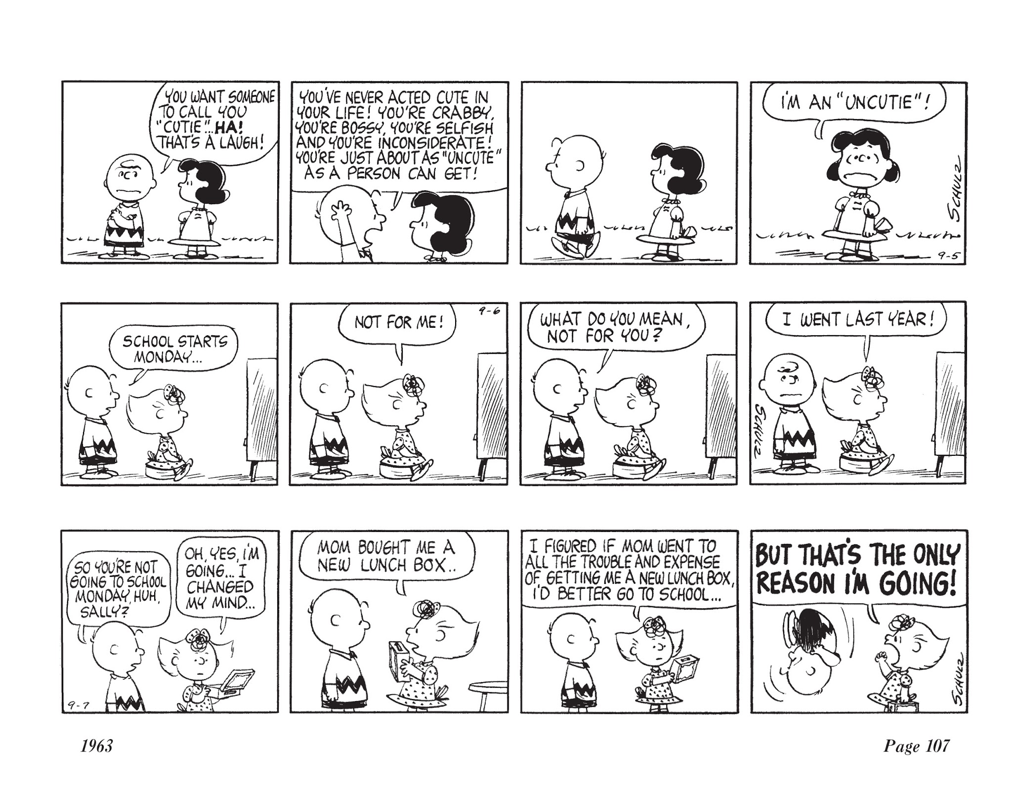 Read online The Complete Peanuts comic -  Issue # TPB 7 - 118