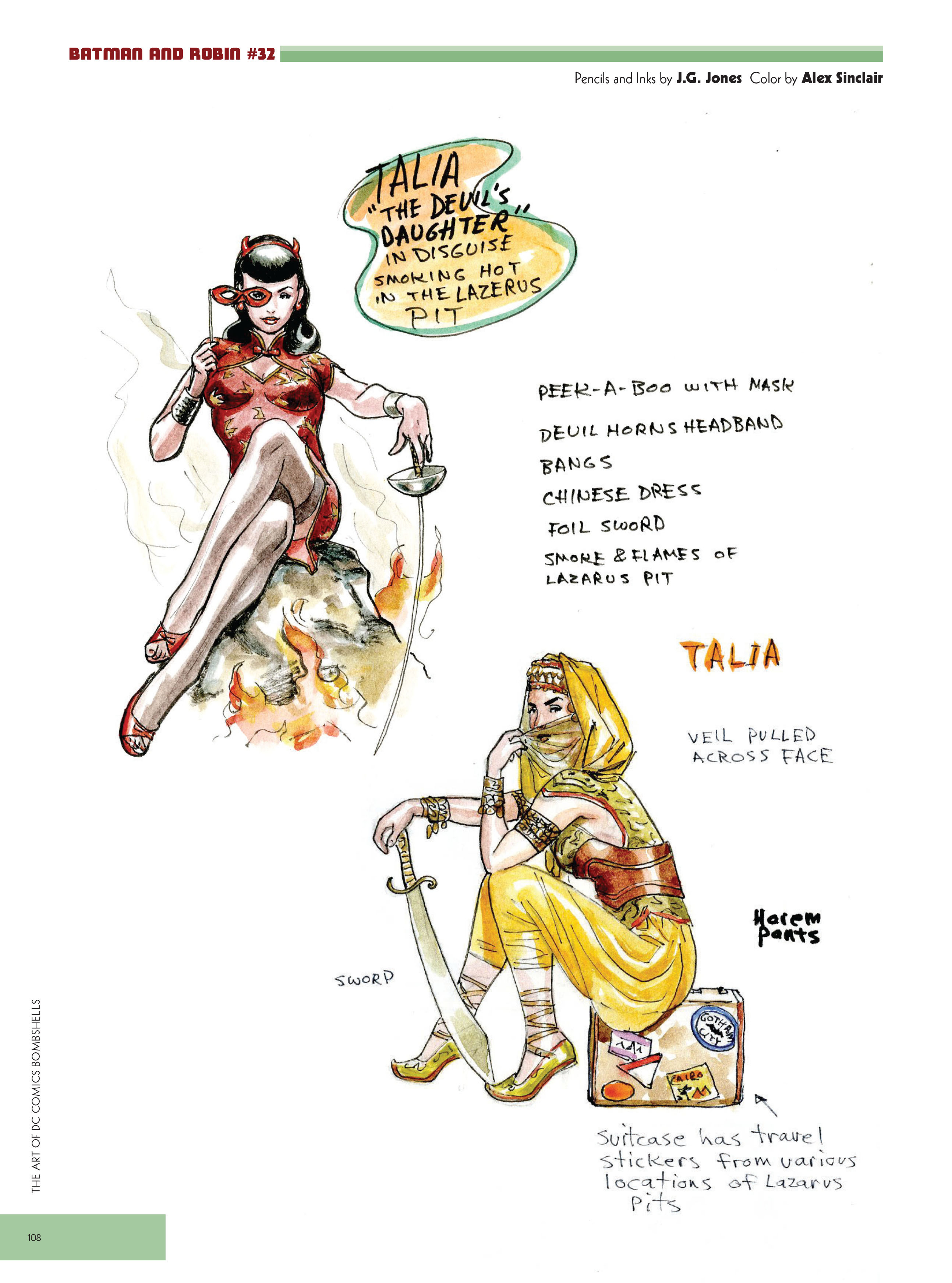 Read online The Art of DC Comics Bombshells comic -  Issue # TPB (Part 1) - 67