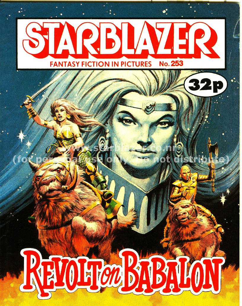 Read online Starblazer comic -  Issue #253 - 2