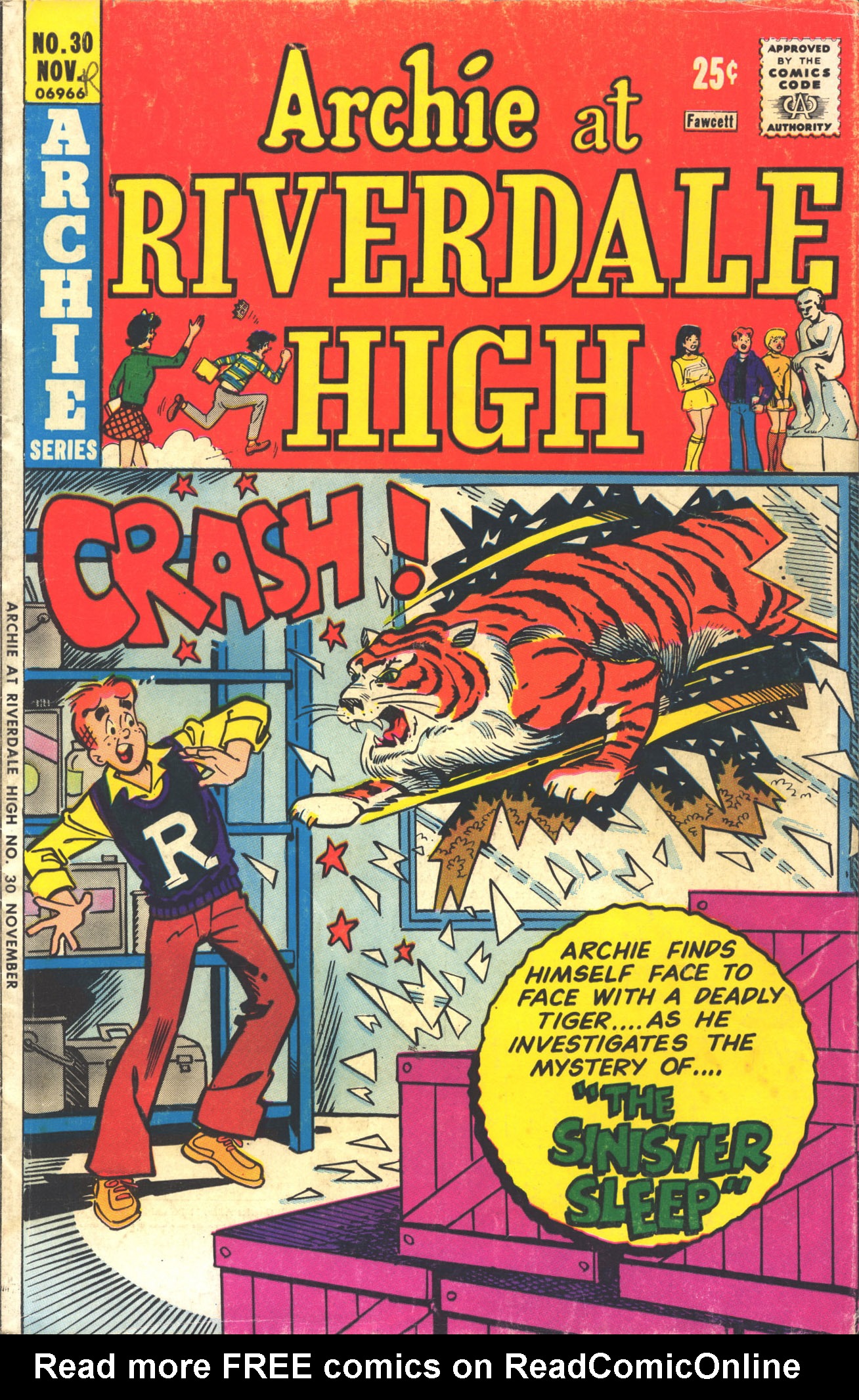 Read online Archie at Riverdale High (1972) comic -  Issue #30 - 1