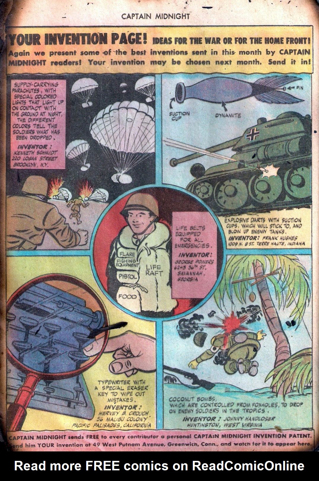 Read online Captain Midnight (1942) comic -  Issue #32 - 17