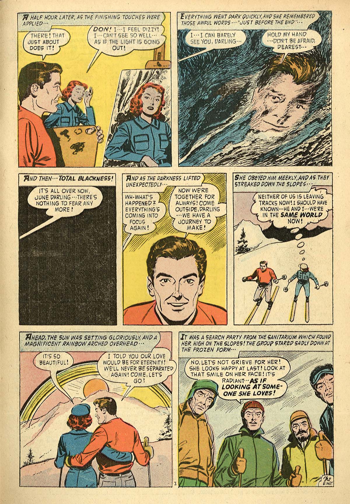 Read online Adventures Into The Unknown comic -  Issue #90 - 33