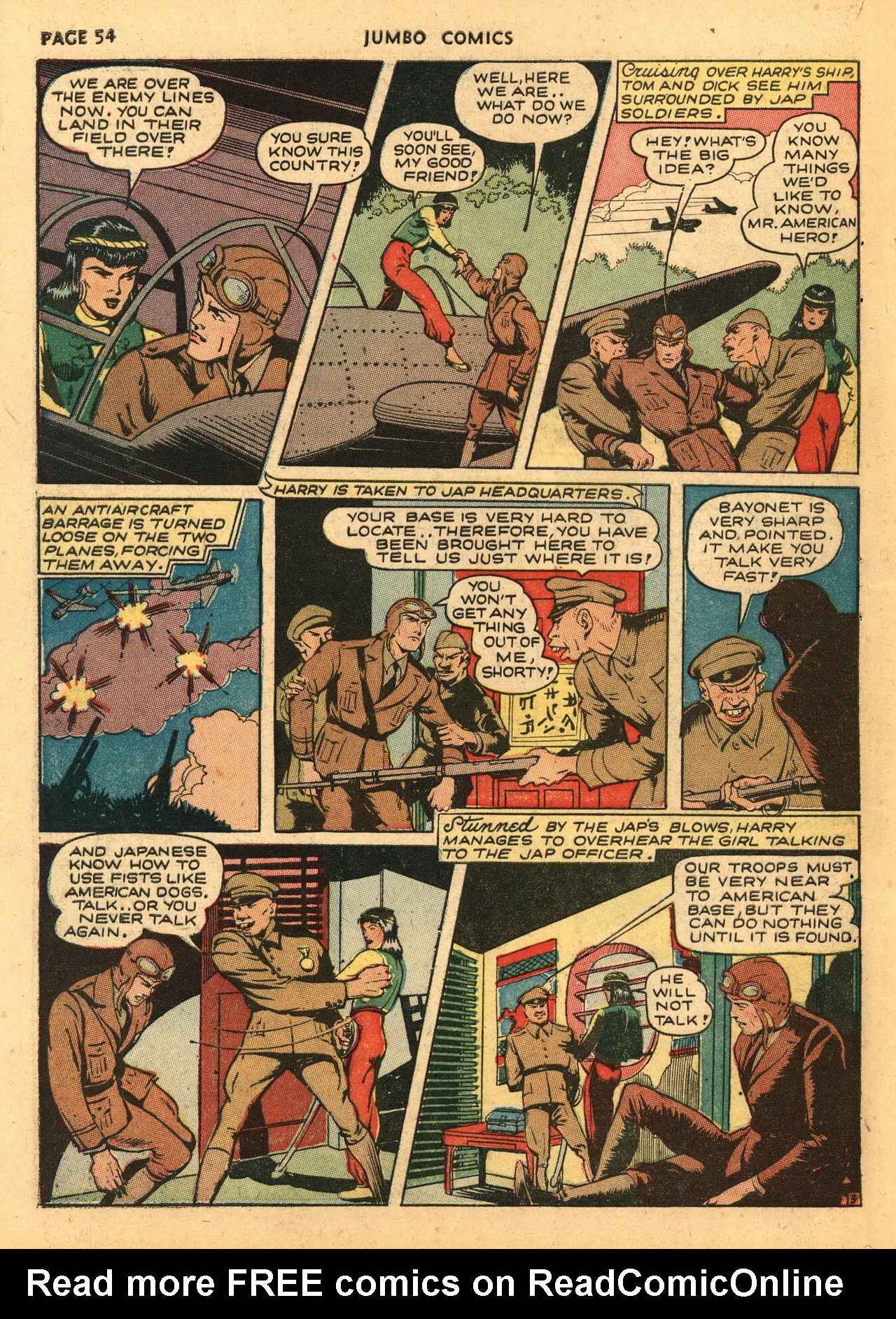 Read online Jumbo Comics comic -  Issue #40 - 56