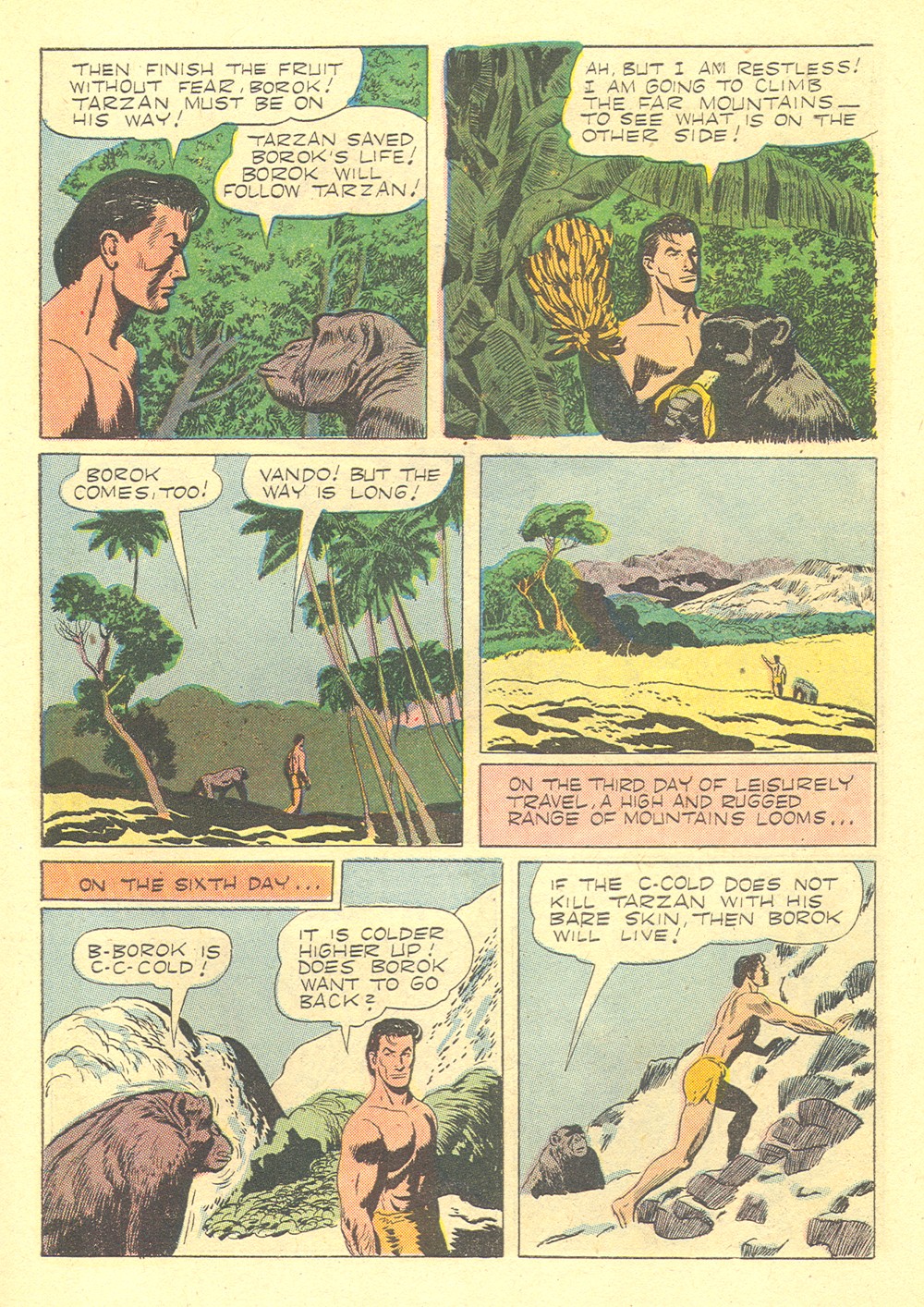 Read online Tarzan (1948) comic -  Issue #74 - 7