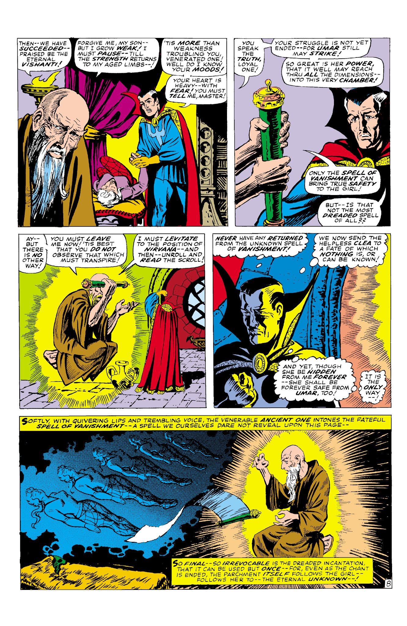 Read online Marvel Masterworks: Doctor Strange comic -  Issue # TPB 2 (Part 2) - 57