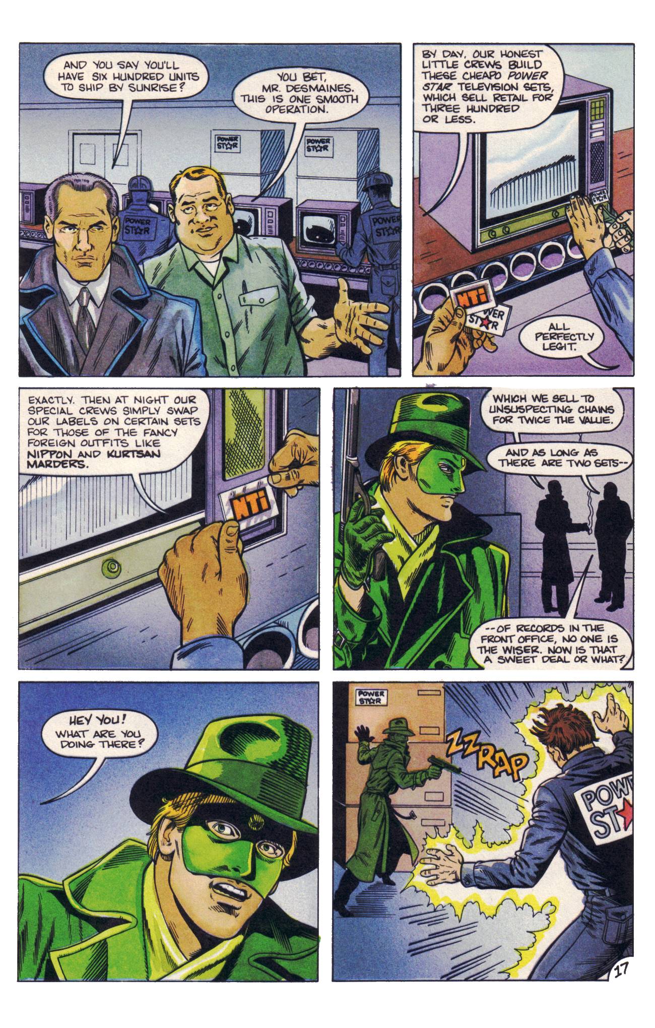 Read online The Green Hornet (1989) comic -  Issue #6 - 19